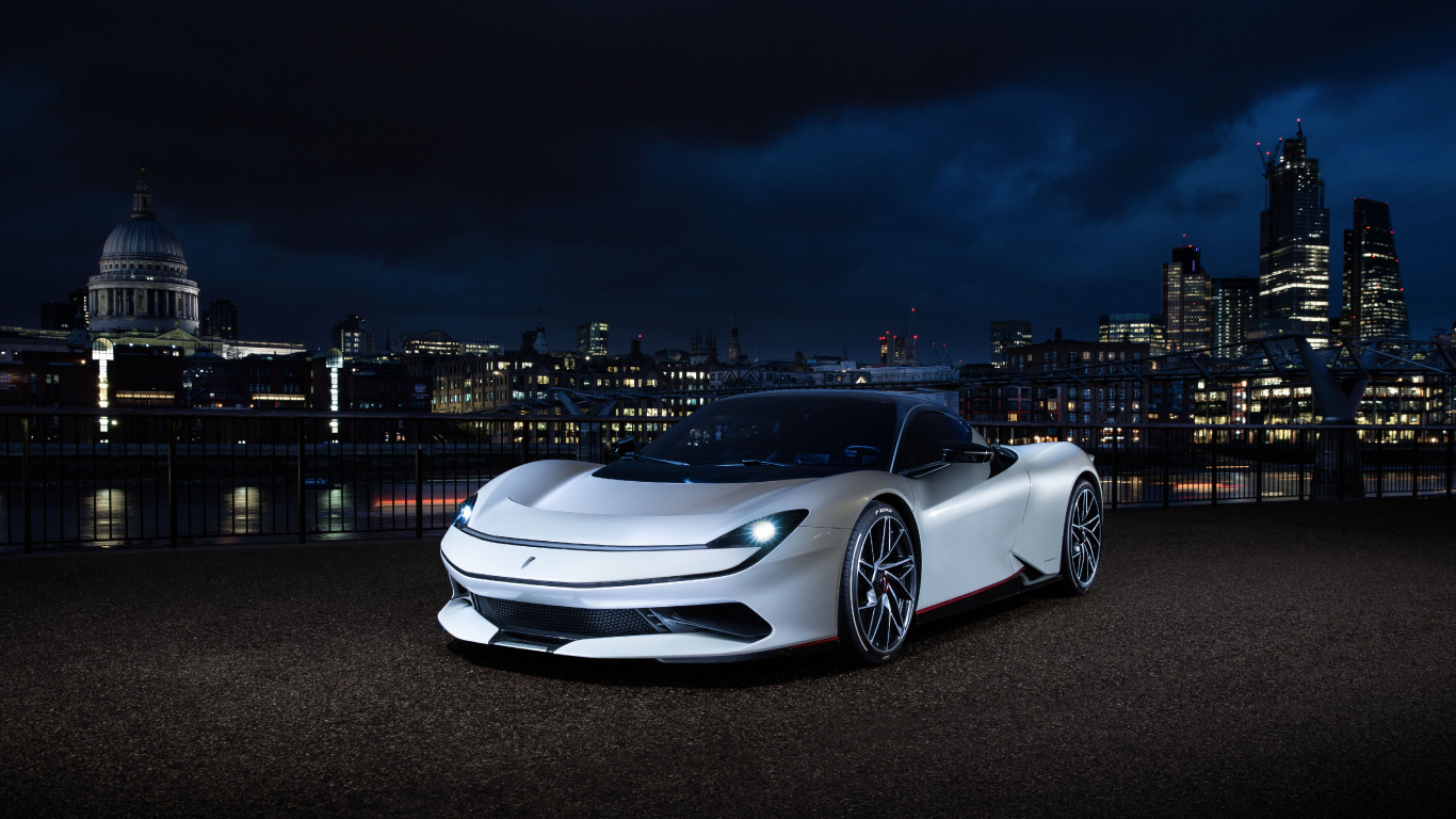 宾尼法利纳·巴蒂斯塔（Pininfarina Battista）, 宾, 汽车Pininfarina, 超级跑车, 保险杠 壁纸 1366x768 允许