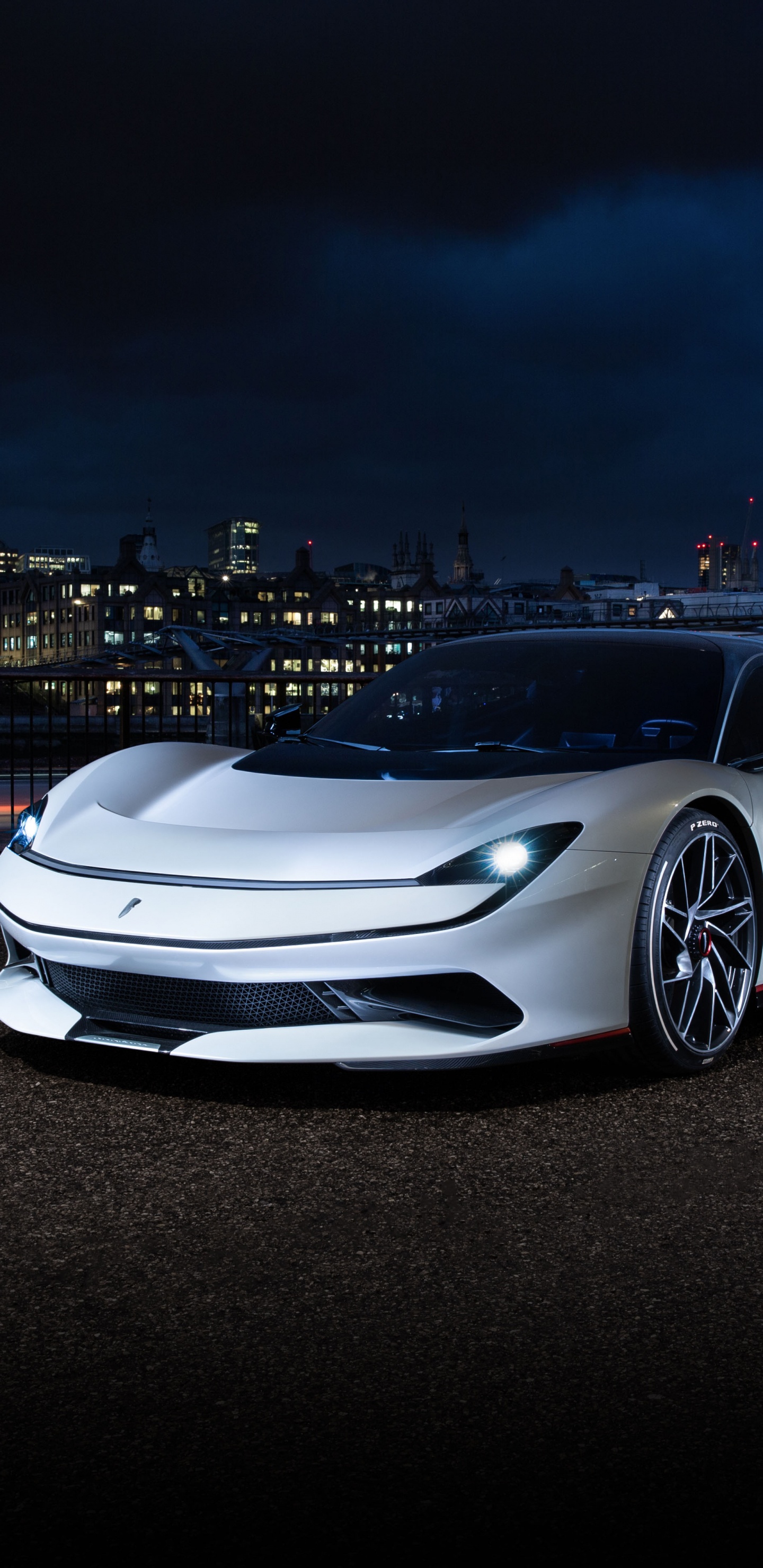 宾尼法利纳·巴蒂斯塔（Pininfarina Battista）, 宾, 汽车Pininfarina, 超级跑车, 保险杠 壁纸 1440x2960 允许