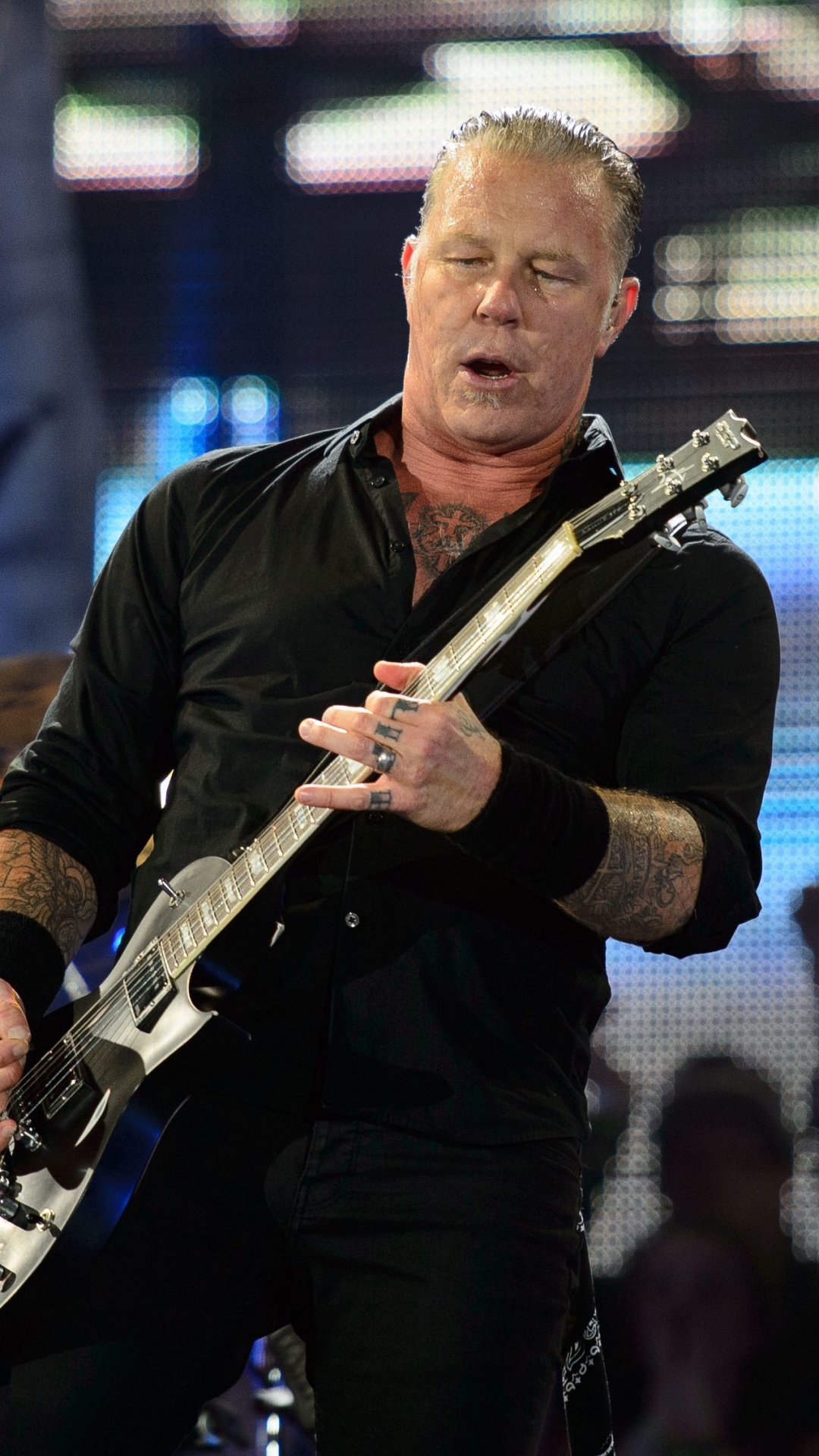 Gitarrist, James Hetfield, Konzert, Metallica, Musical-ensemble. Wallpaper in 1080x1920 Resolution