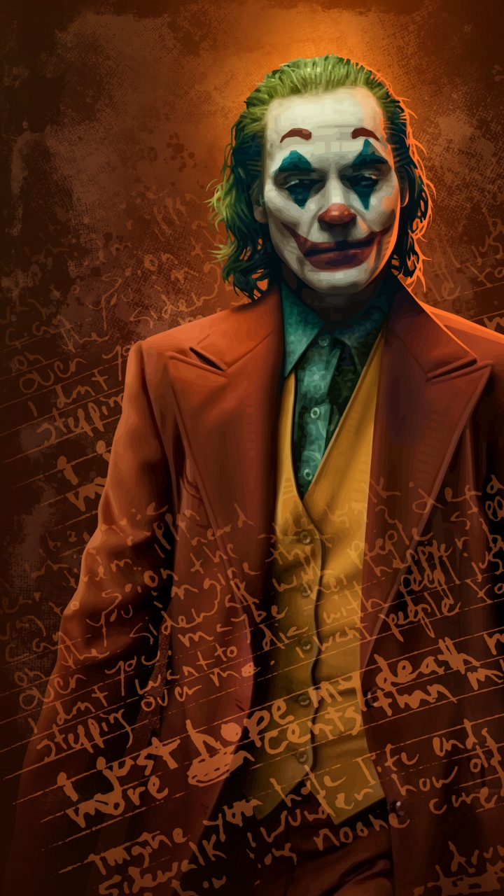 Joaquin Phoenix, Harley Quinn, Batman, Interino, Diseño de Vestuario. Wallpaper in 720x1280 Resolution