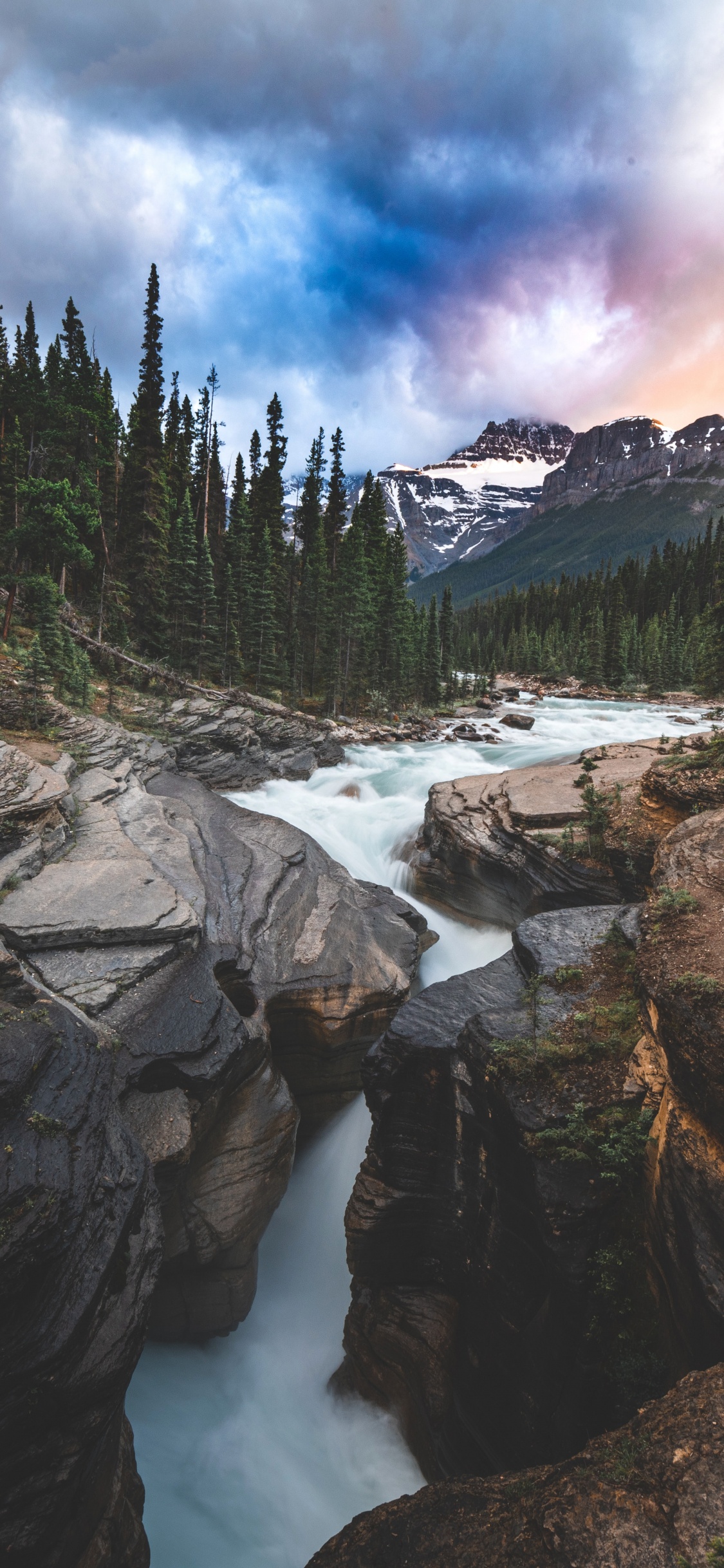 Banff National Park, Yoho-Nationalpark Von Kanada, Bow-River-Trail, Cloud, Wasser. Wallpaper in 1125x2436 Resolution