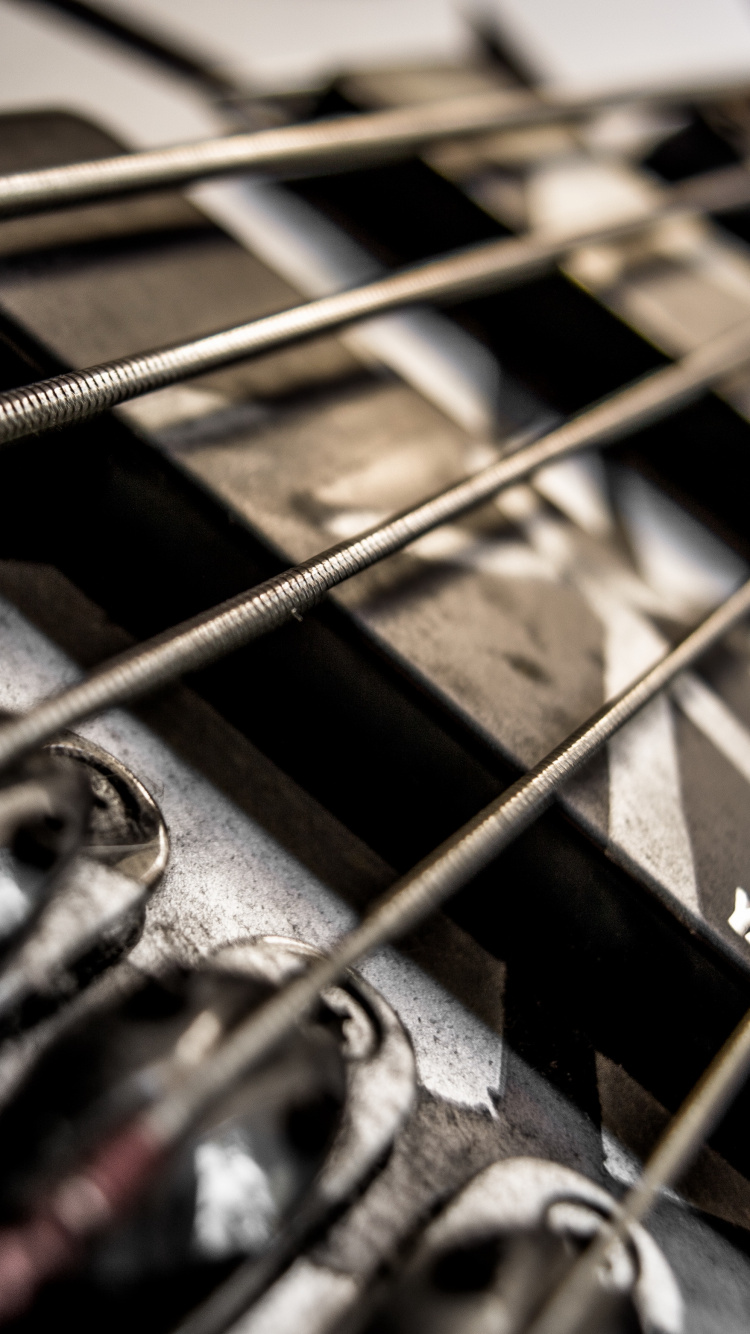 Guitar, Bass Guitar, Electric Guitar, String Instrument, Musical Instrument. Wallpaper in 750x1334 Resolution