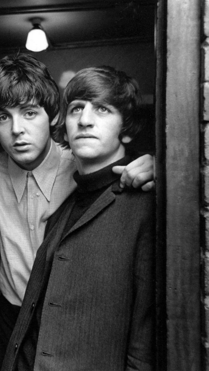 保罗*麦卡特尼, 约翰*列侬, Ringo Starr, 乔治*哈里森, 快照 壁纸 720x1280 允许