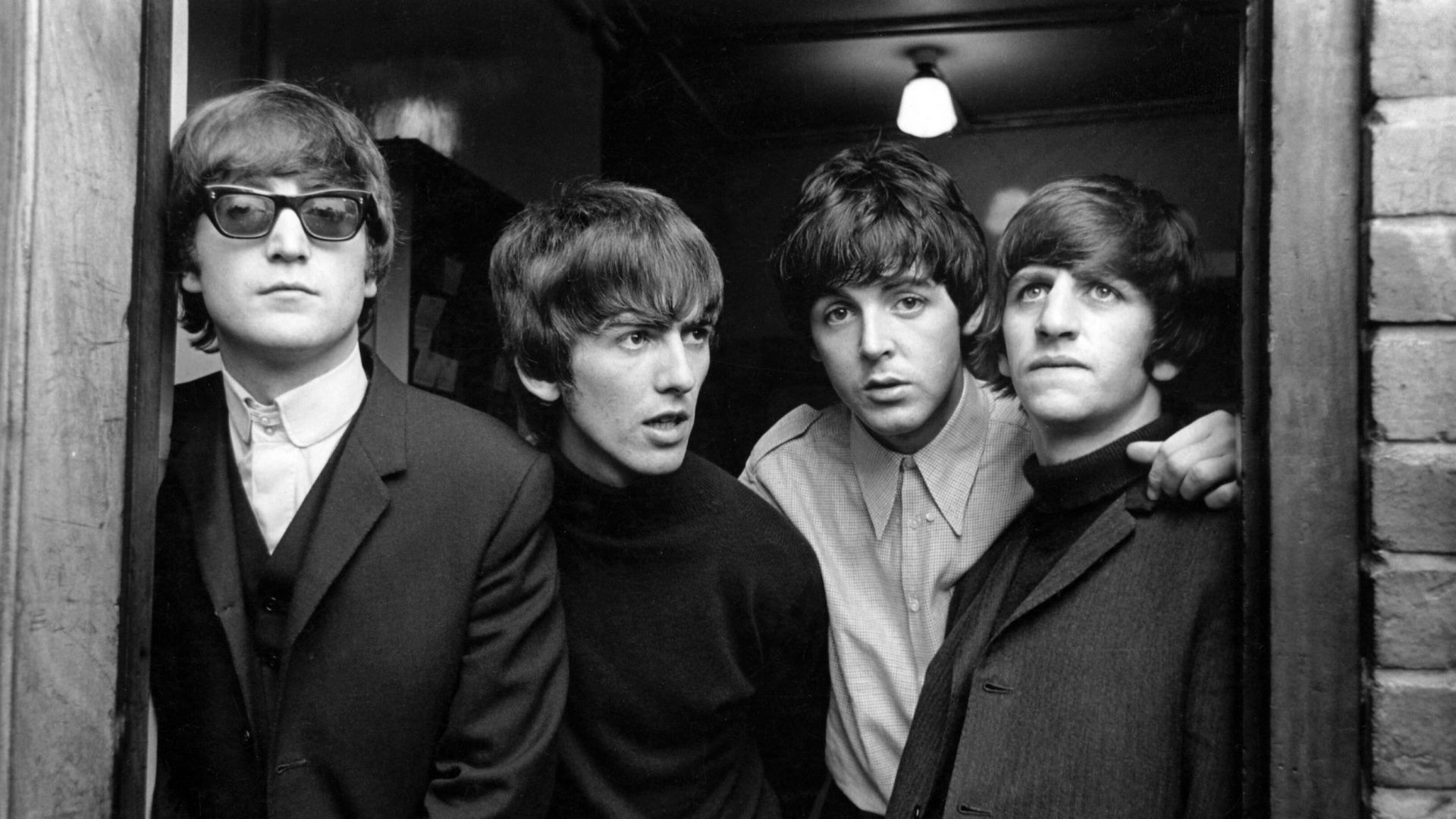 Paul McCartney, John Lennon, Ringo Starr, George Harrison, Beatles. Wallpaper in 1920x1080 Resolution