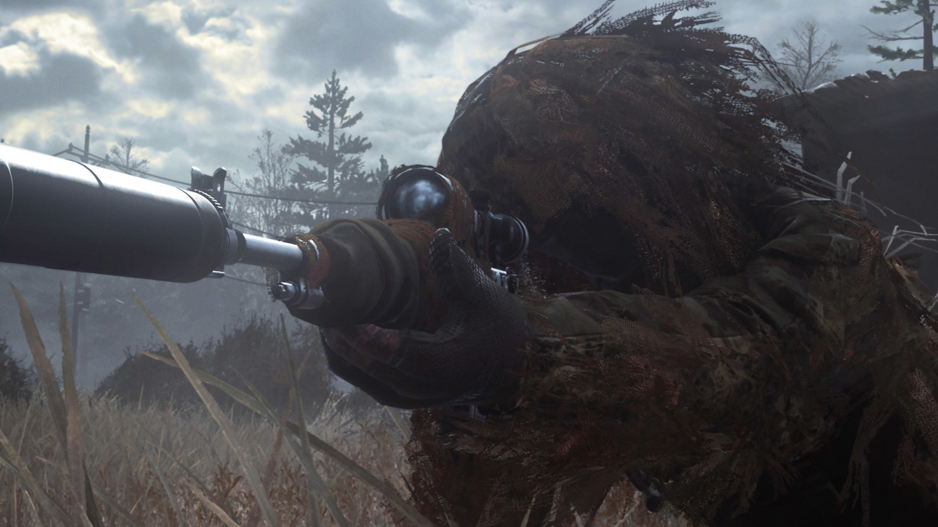 Call of Duty 4 Modern Warfare, Call of Duty Infinite Warfare, Playstation 4, Soldier, Xbox One. Wallpaper in 1366x768 Resolution