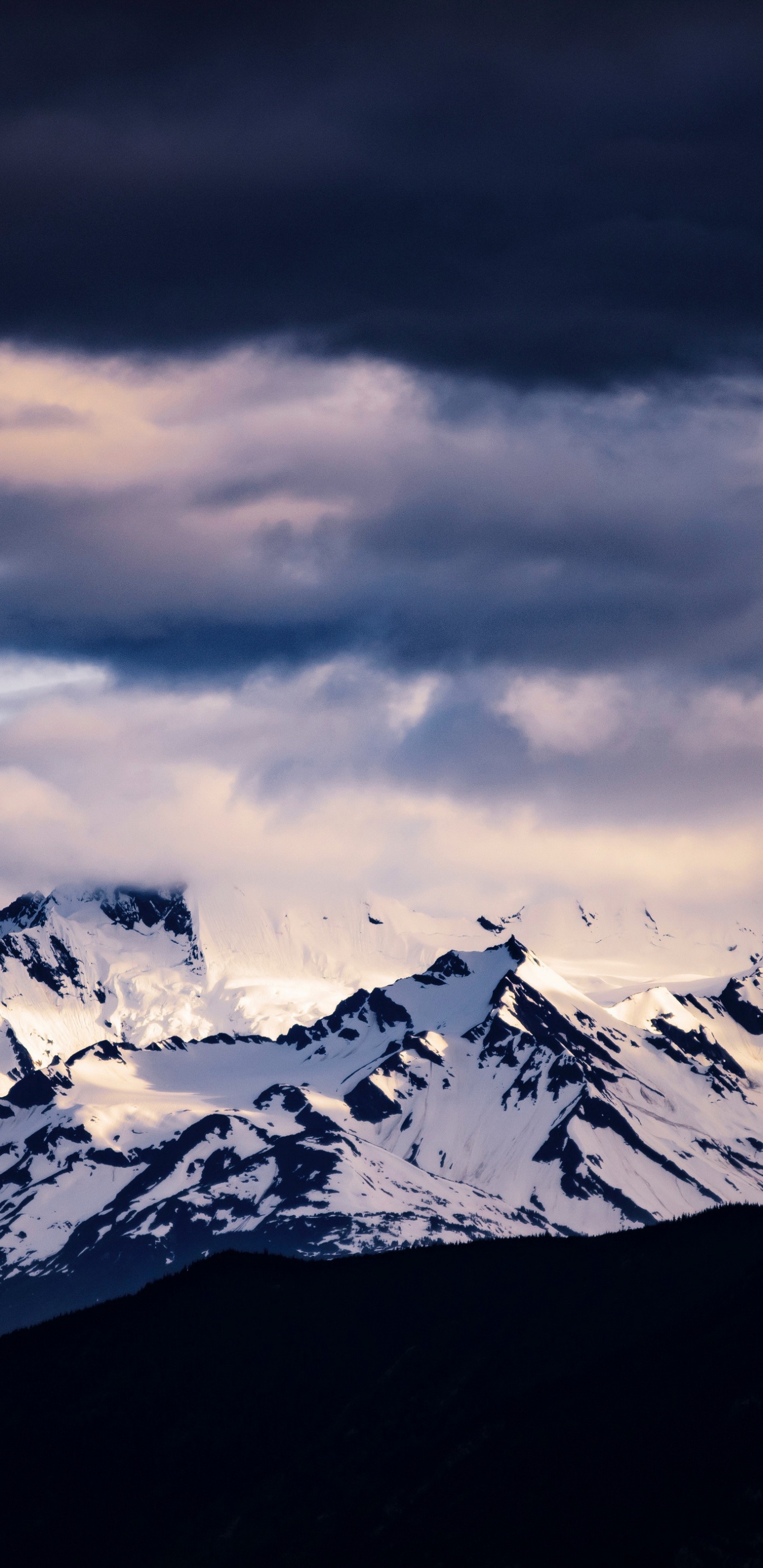 Soundcloud, Montaña, Ambiente, Pendiente, Nieve. Wallpaper in 1440x2960 Resolution