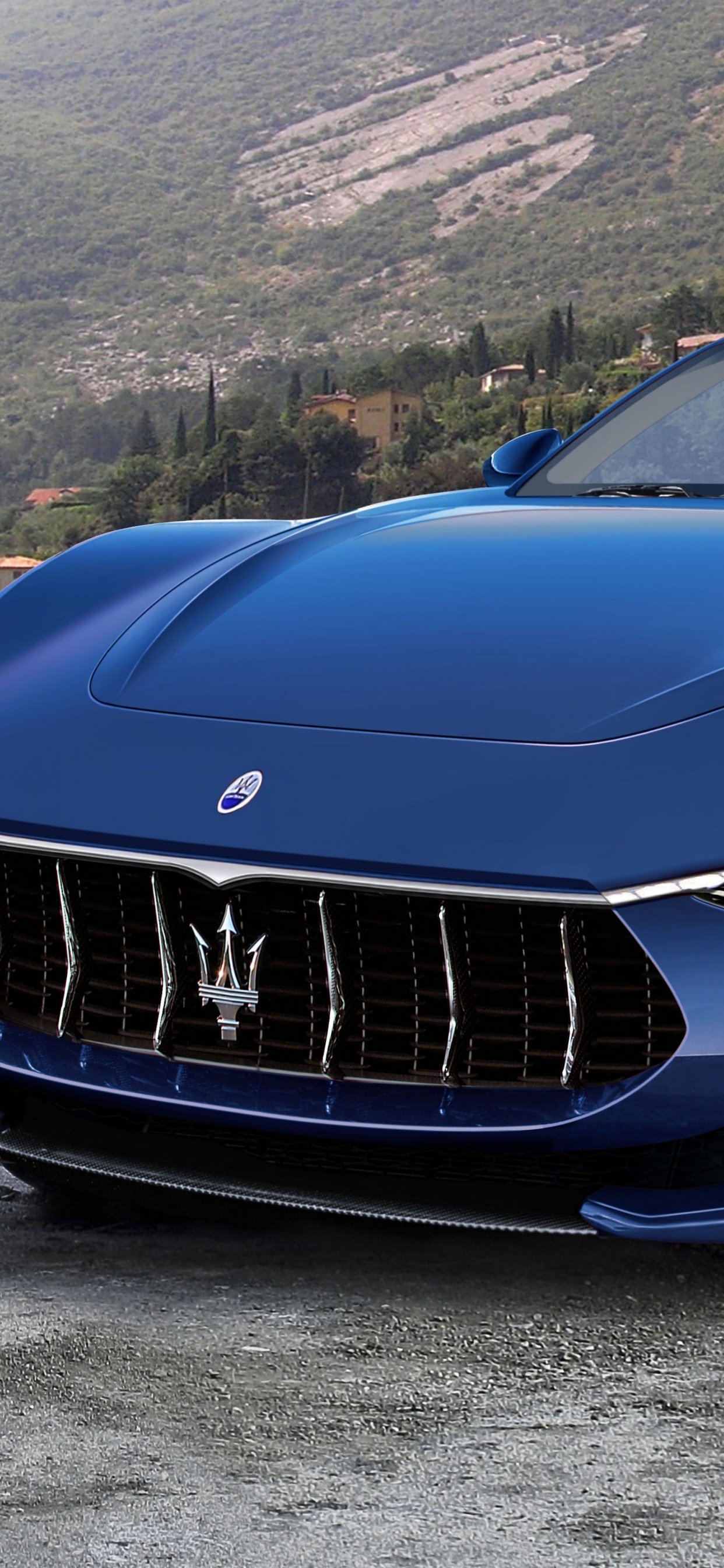 Blue Bmw m 3 Coupe on Road During Daytime. Wallpaper in 1242x2688 Resolution