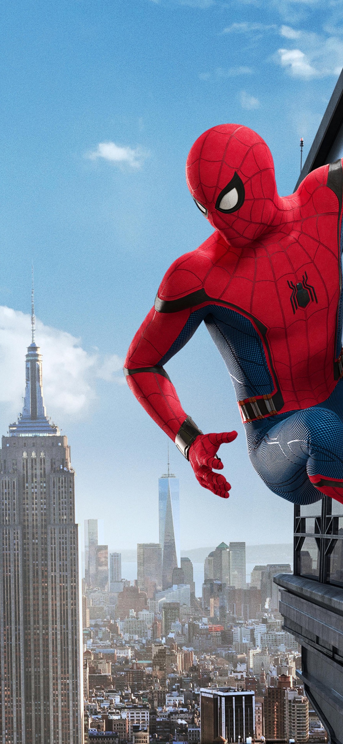 Spider-man, Marvels Spider-man Miles Morales, Marvel Comics, Building, Cloud. Wallpaper in 1125x2436 Resolution