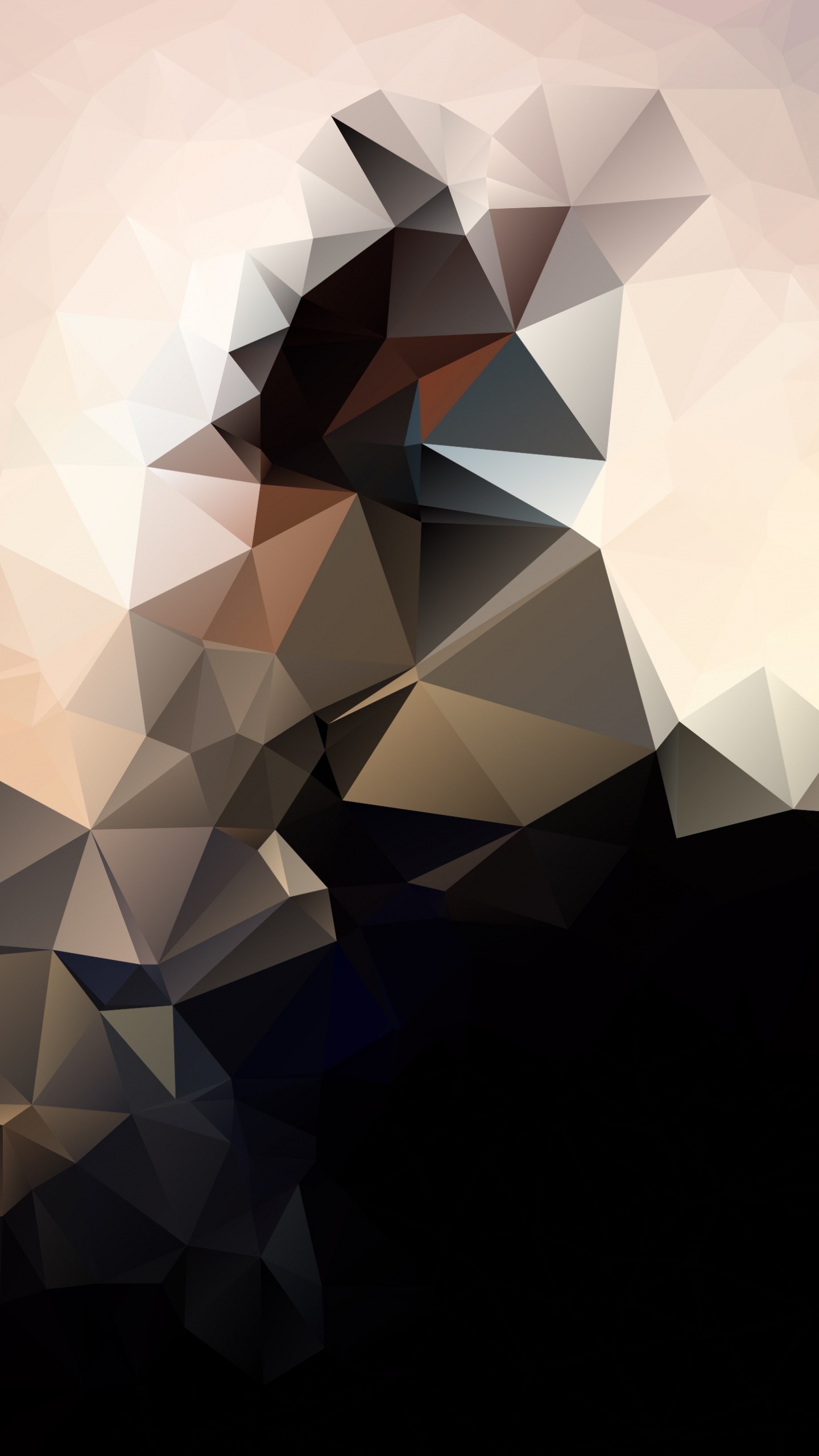 Art Abstrait Rouge et Noir. Wallpaper in 1440x2560 Resolution