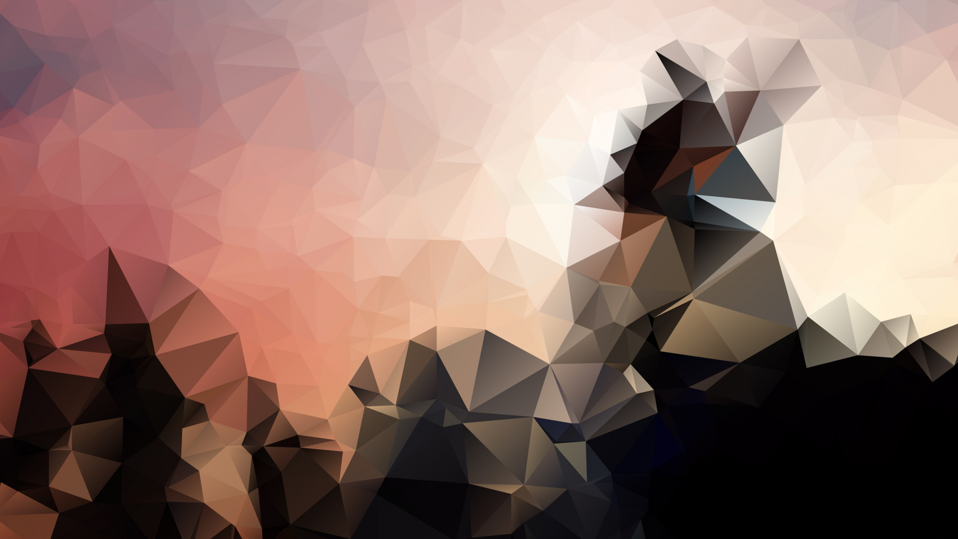 Art Abstrait Rouge et Noir. Wallpaper in 1920x1080 Resolution