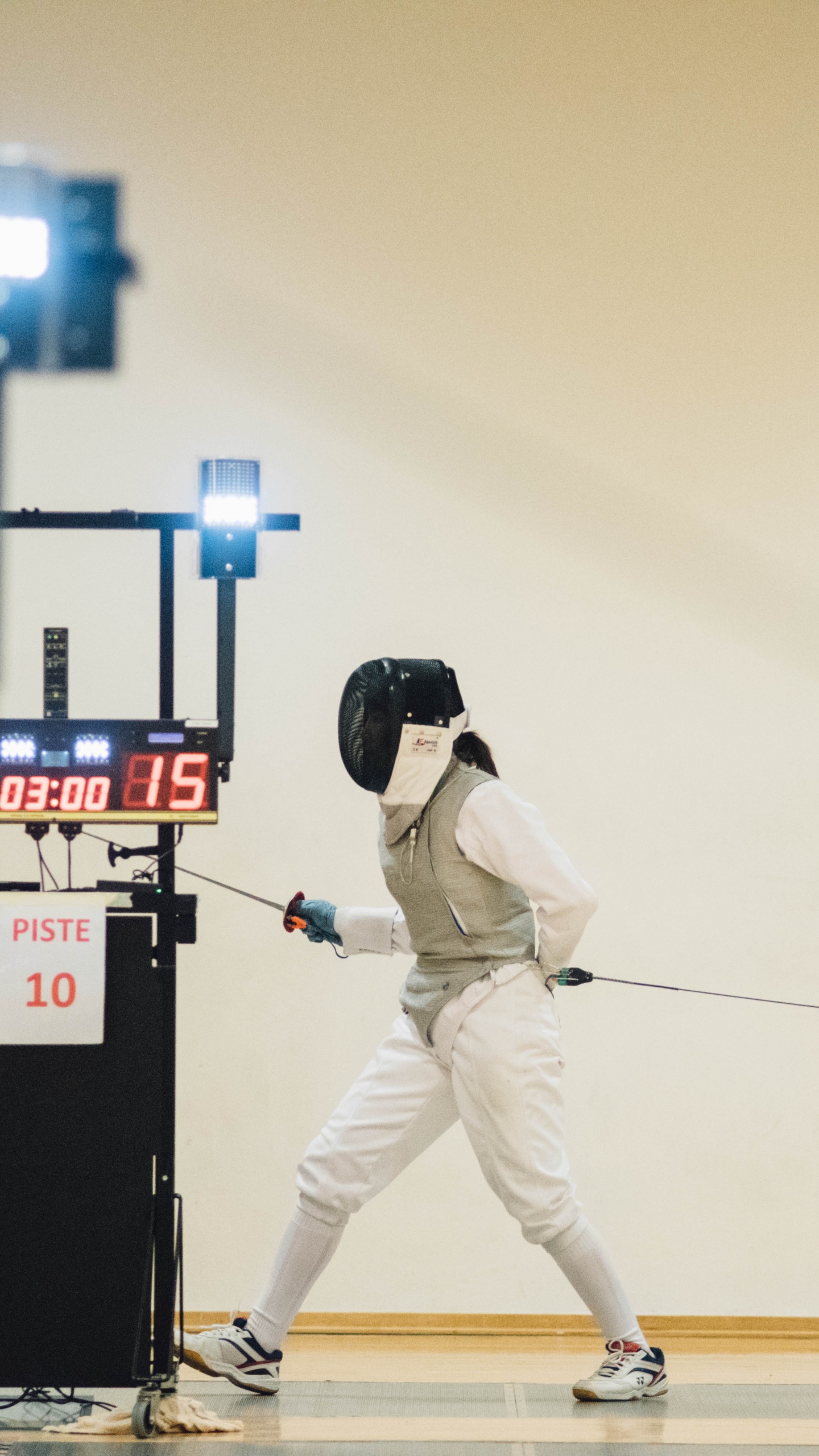 Foil, Sports Equipment, Competition Event, Modern Pentathlon, Body Cord. Wallpaper in 1440x2560 Resolution