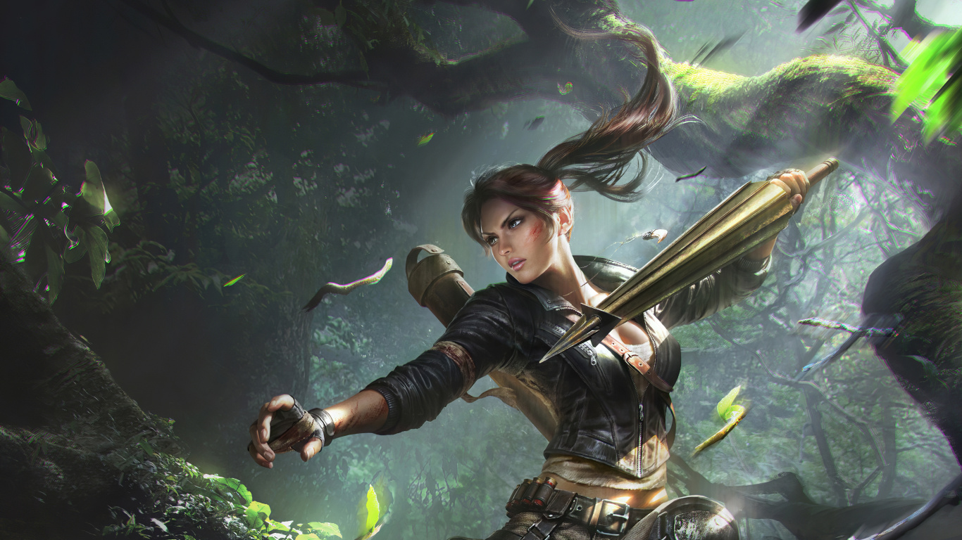 Tomb Raider, Lara Croft, Rise of The Tomb Raider, Juego de Pc, Juego de Aventura. Wallpaper in 1366x768 Resolution