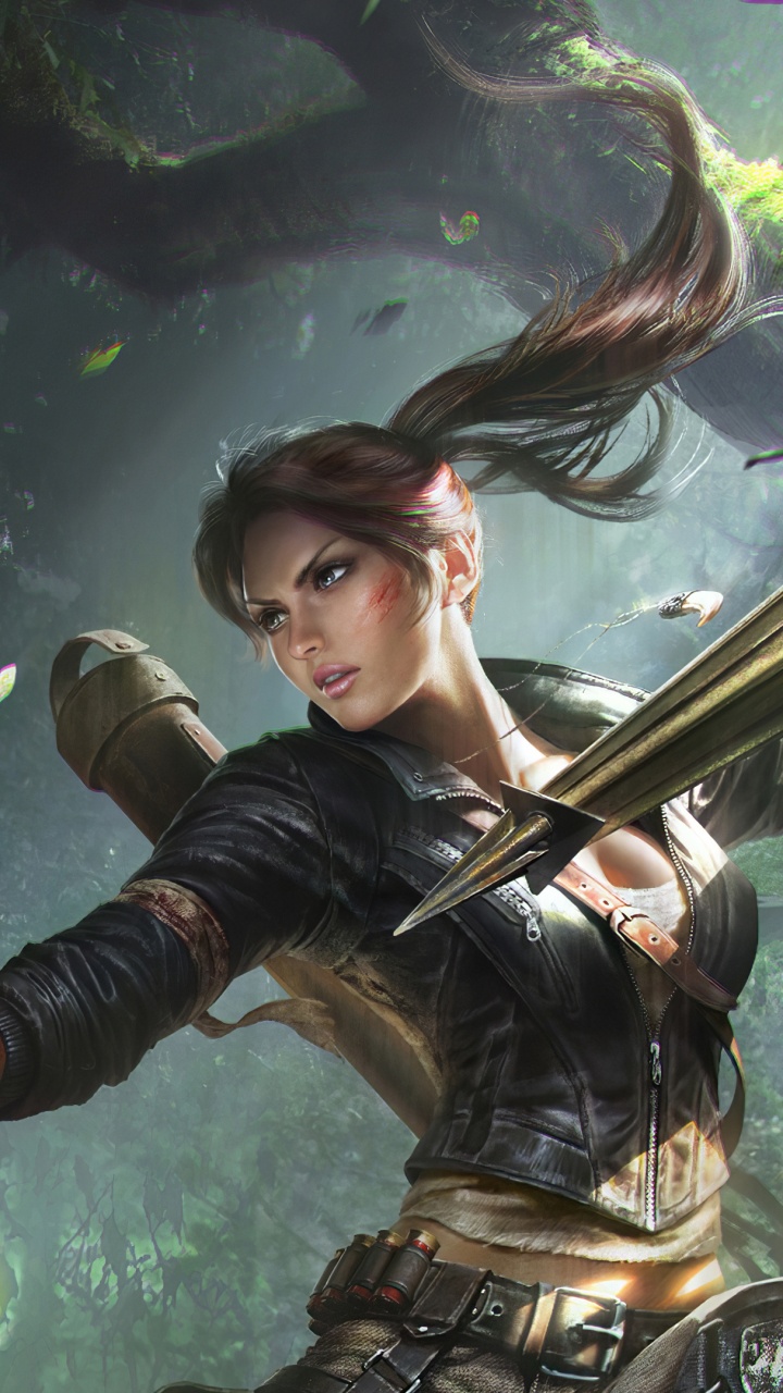 Tomb Raider, Lara Croft, Rise of The Tomb Raider, pc Game, Adventure Game. Wallpaper in 720x1280 Resolution