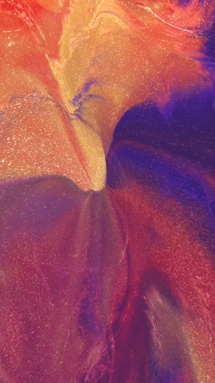 Apple, Red, Orange, Jaune, Pink. Wallpaper in 750x1334 Resolution