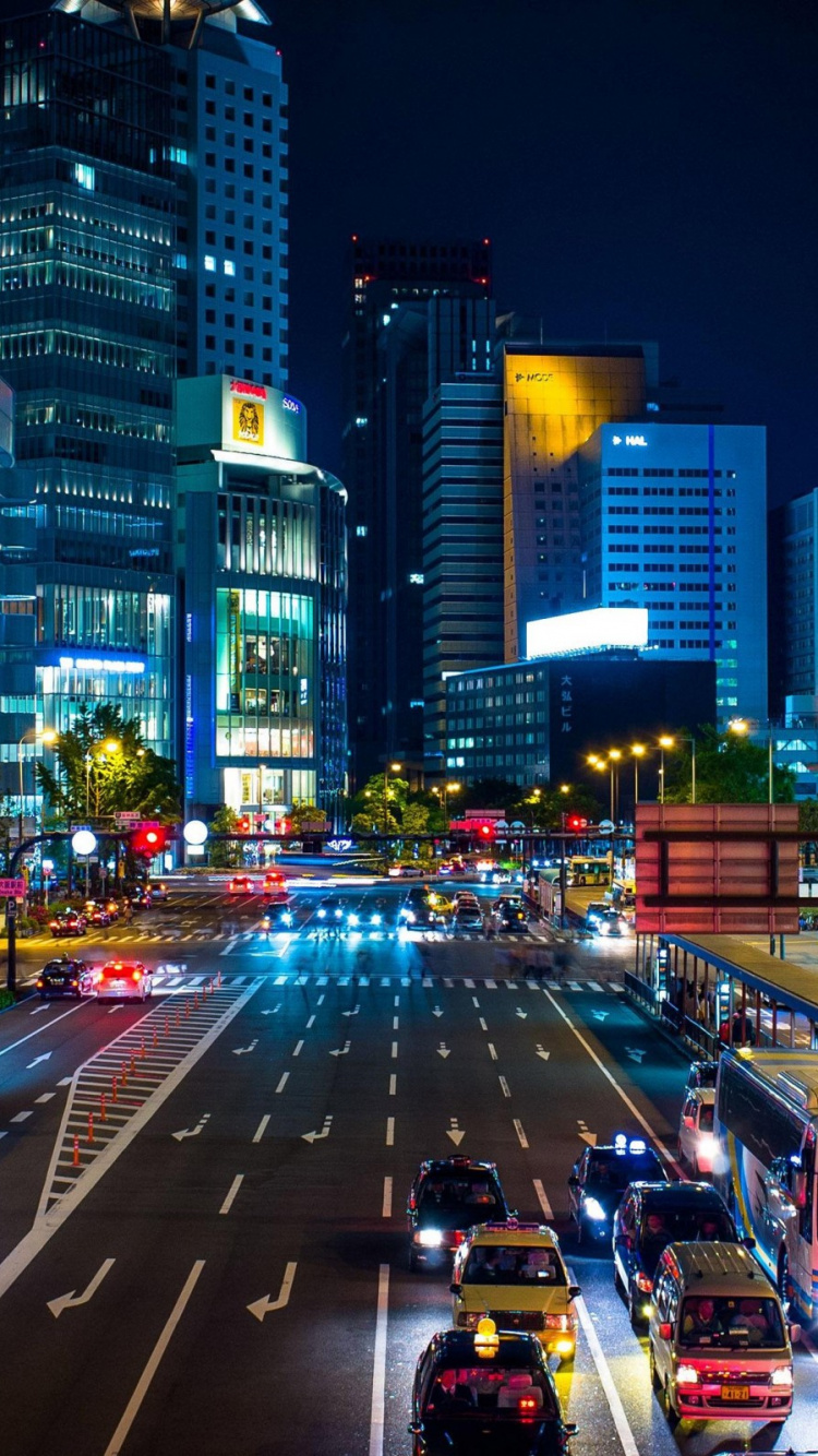 大坂, 大坂城堡, 东京, 大都会, 城市 壁纸 750x1334 允许