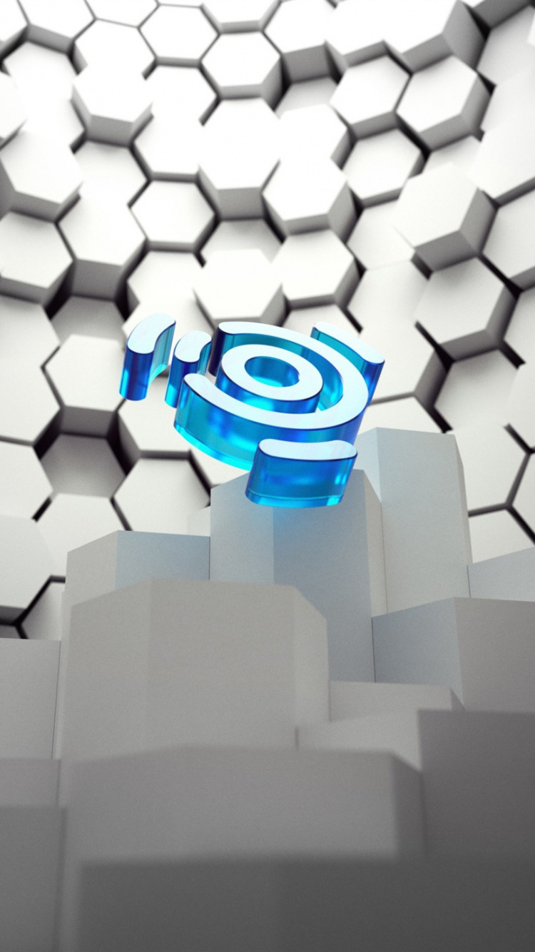 Blau-weißes Plastikspielzeug. Wallpaper in 750x1334 Resolution