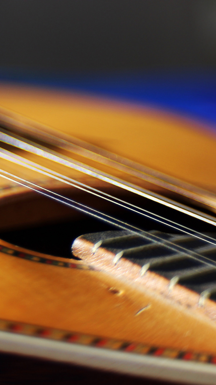 Fermer, Guitare Acoustique, Guitare, Guitare Électrique, Contrebasse. Wallpaper in 750x1334 Resolution