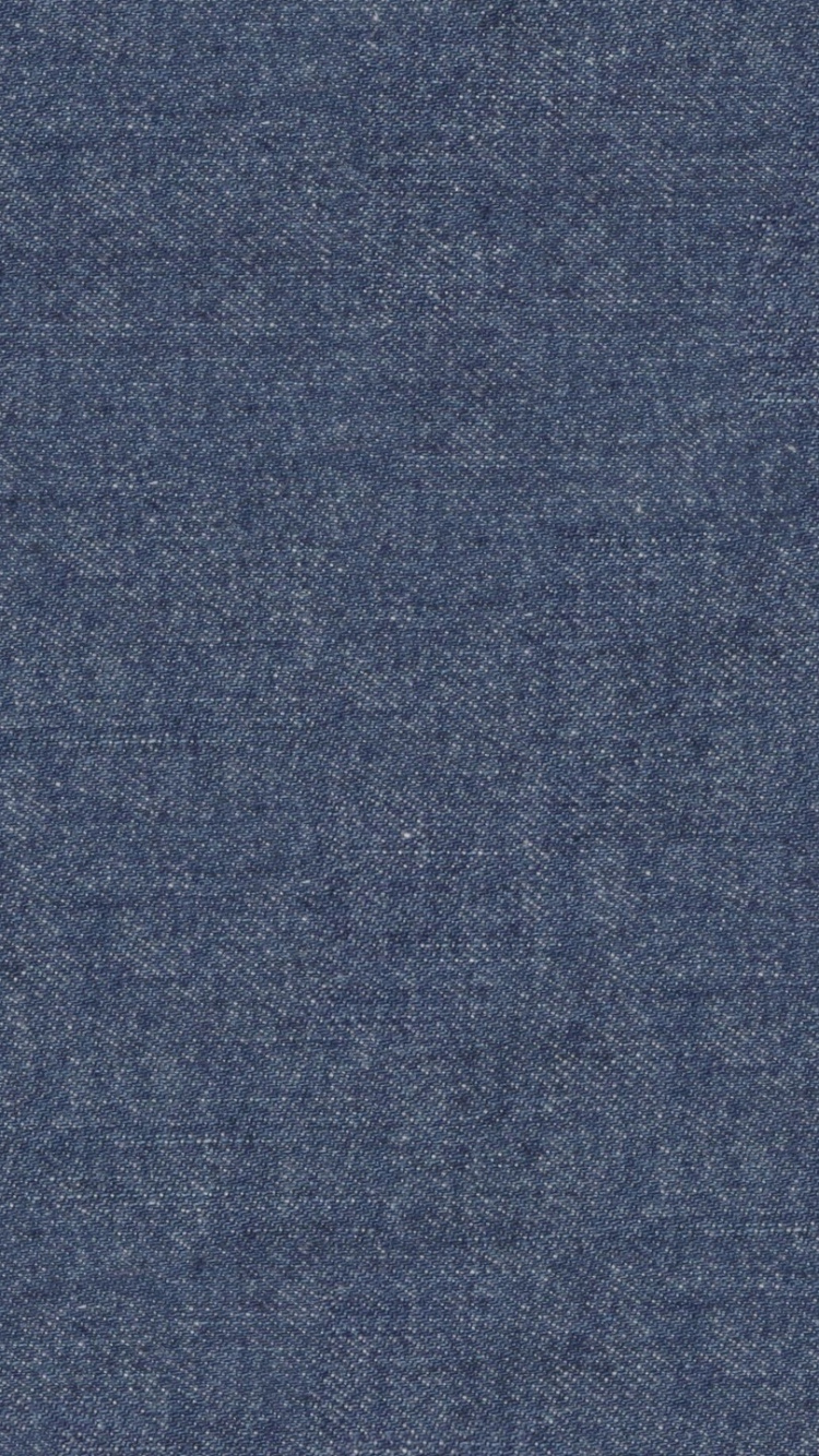 Blaues Textil Mit Weißer Linie. Wallpaper in 750x1334 Resolution