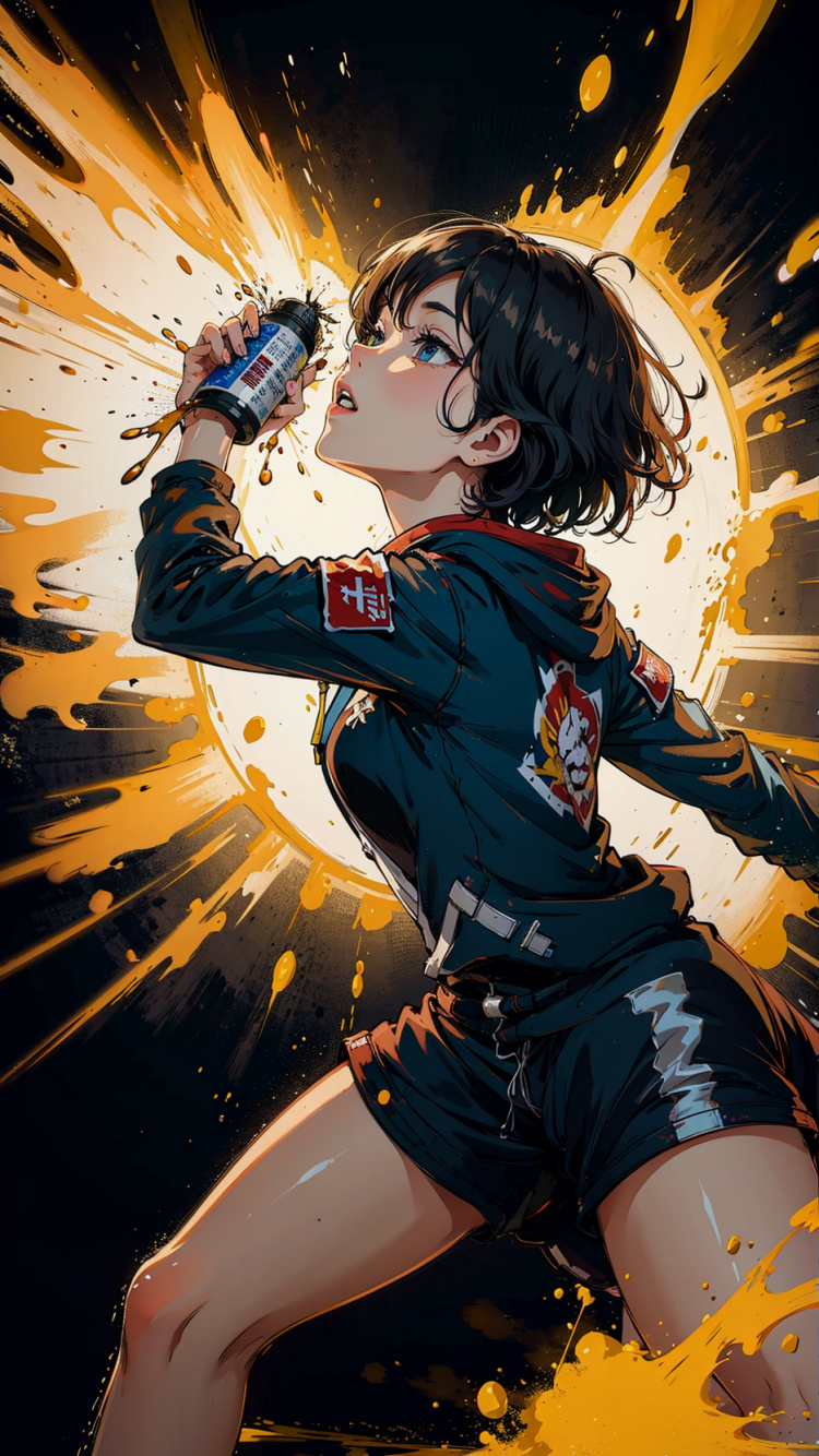 Zeichentrickfilm, Cartoon, Ärmel, Animation, Fiktion. Wallpaper in 750x1334 Resolution