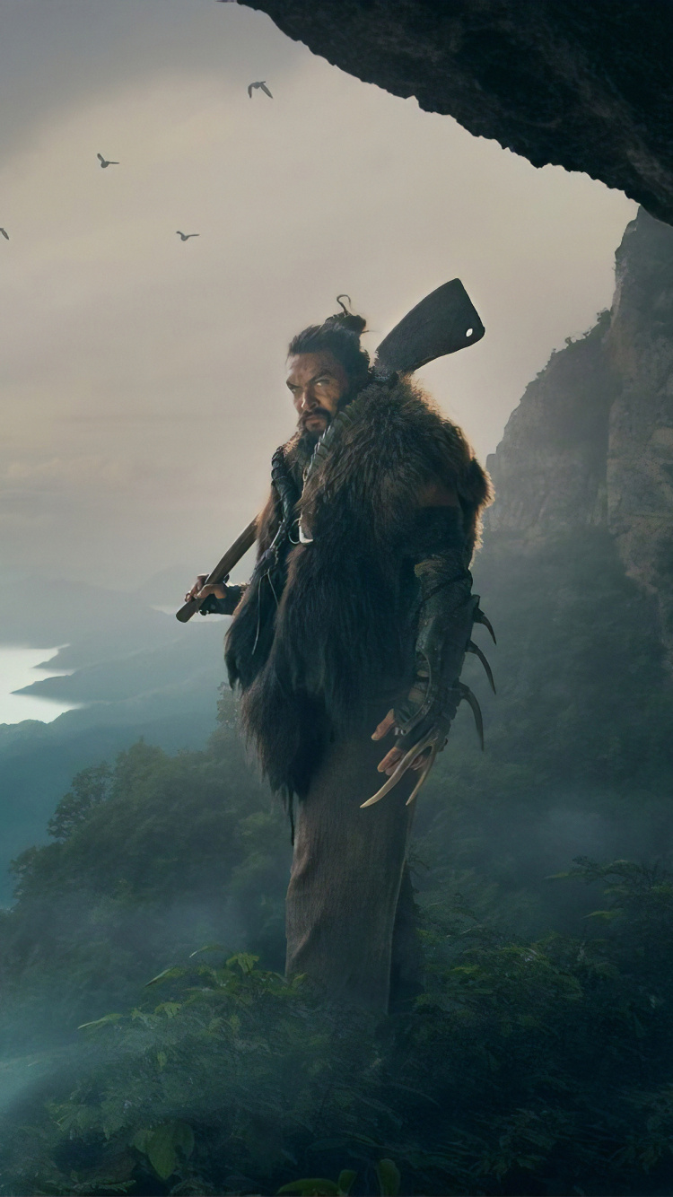 Man in Black Jacket Standing on Cliff During Daytime. Wallpaper in 750x1334 Resolution