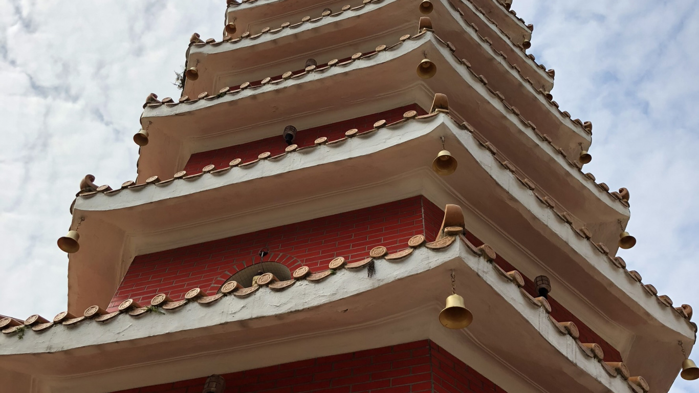Chinese Architecture, Faade, Chinese Language, Architecture, Red. Wallpaper in 1366x768 Resolution