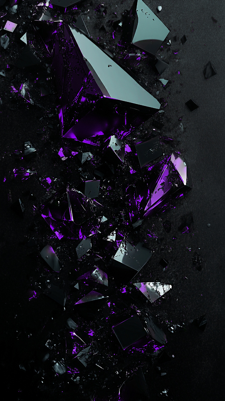 Art, Purple, Nuit, Matière Naturelle, Graphisme. Wallpaper in 750x1334 Resolution