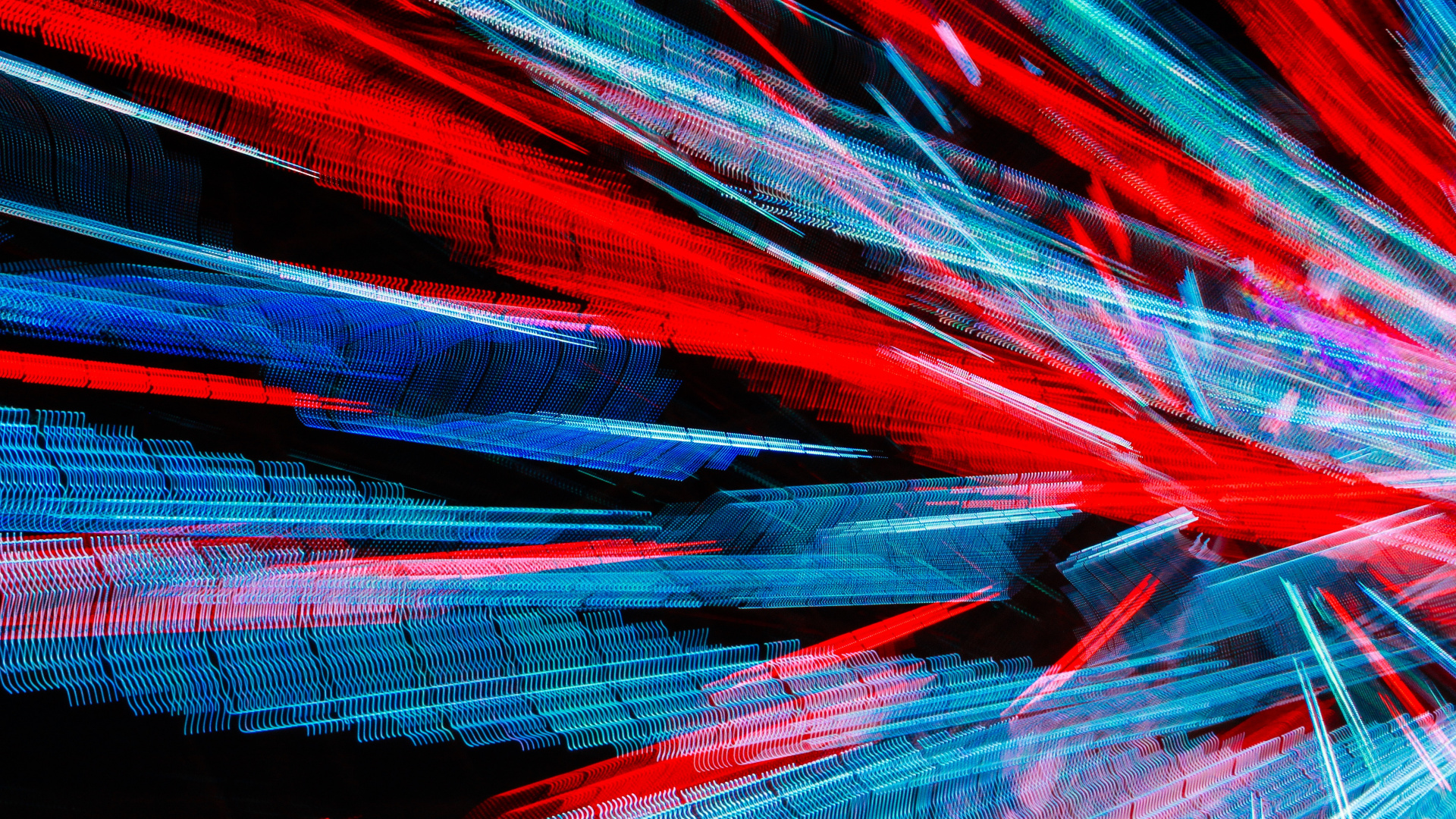 Rote Blaue Und Violette Lichter. Wallpaper in 1920x1080 Resolution