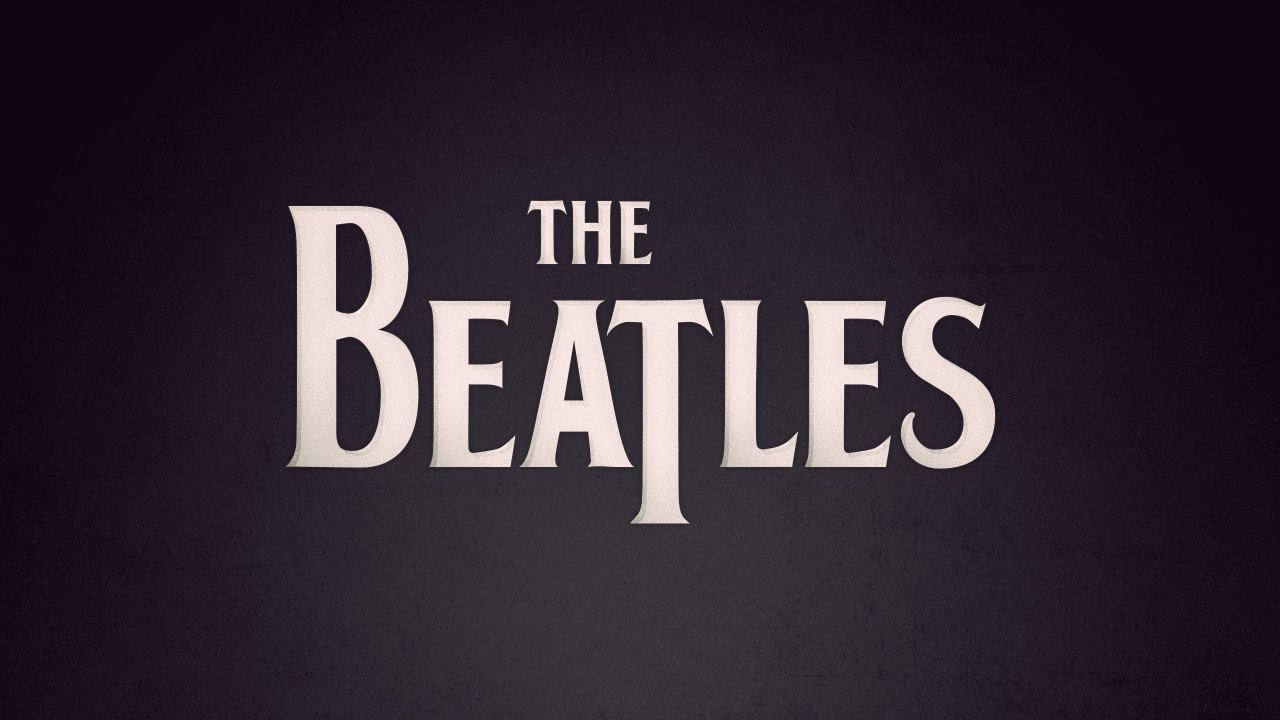 Logo, The Beatles, Text, Brand, Graphics. Wallpaper in 1280x720 Resolution