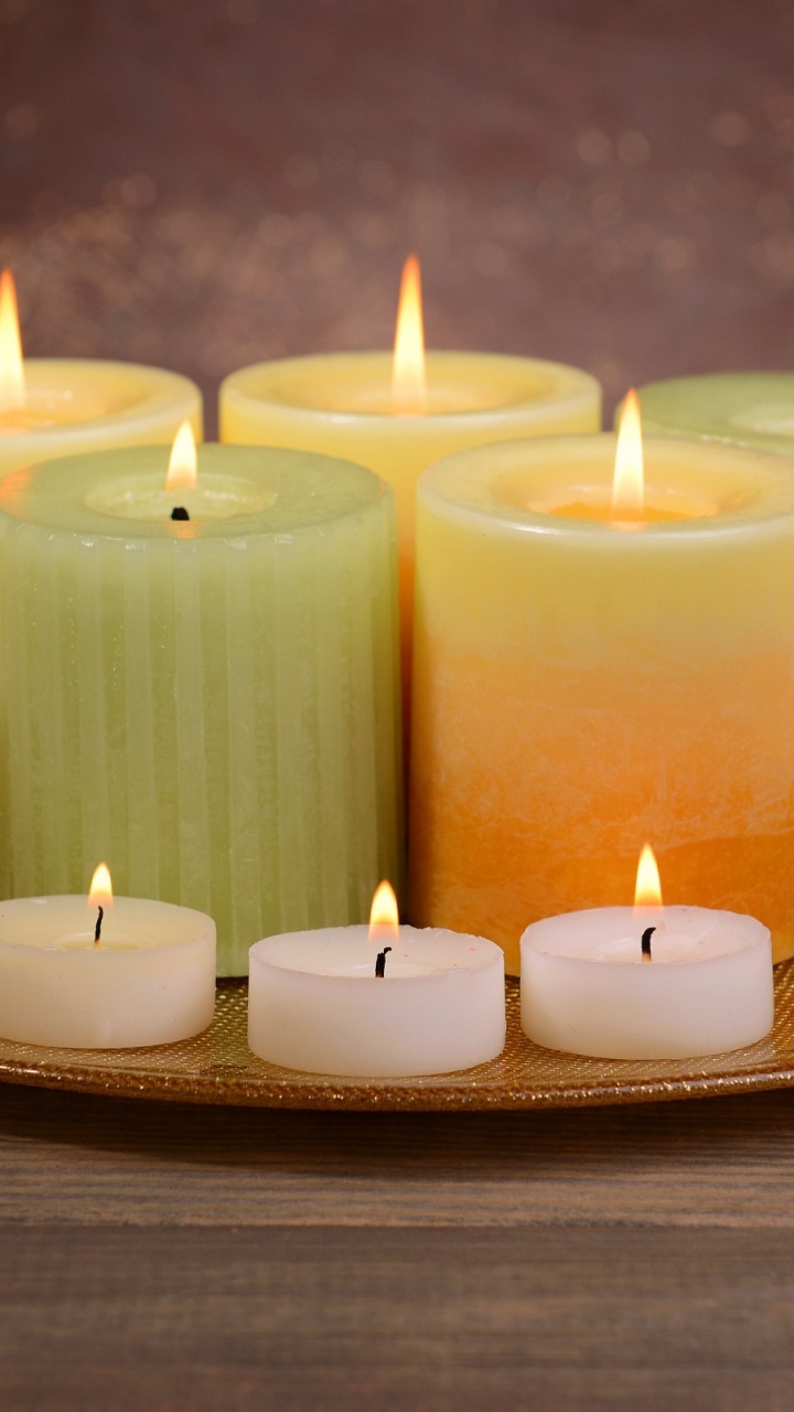 Bougie, Bougie de Mèche, Éclairage, Sans Flamme de la Bougie, Cire. Wallpaper in 720x1280 Resolution