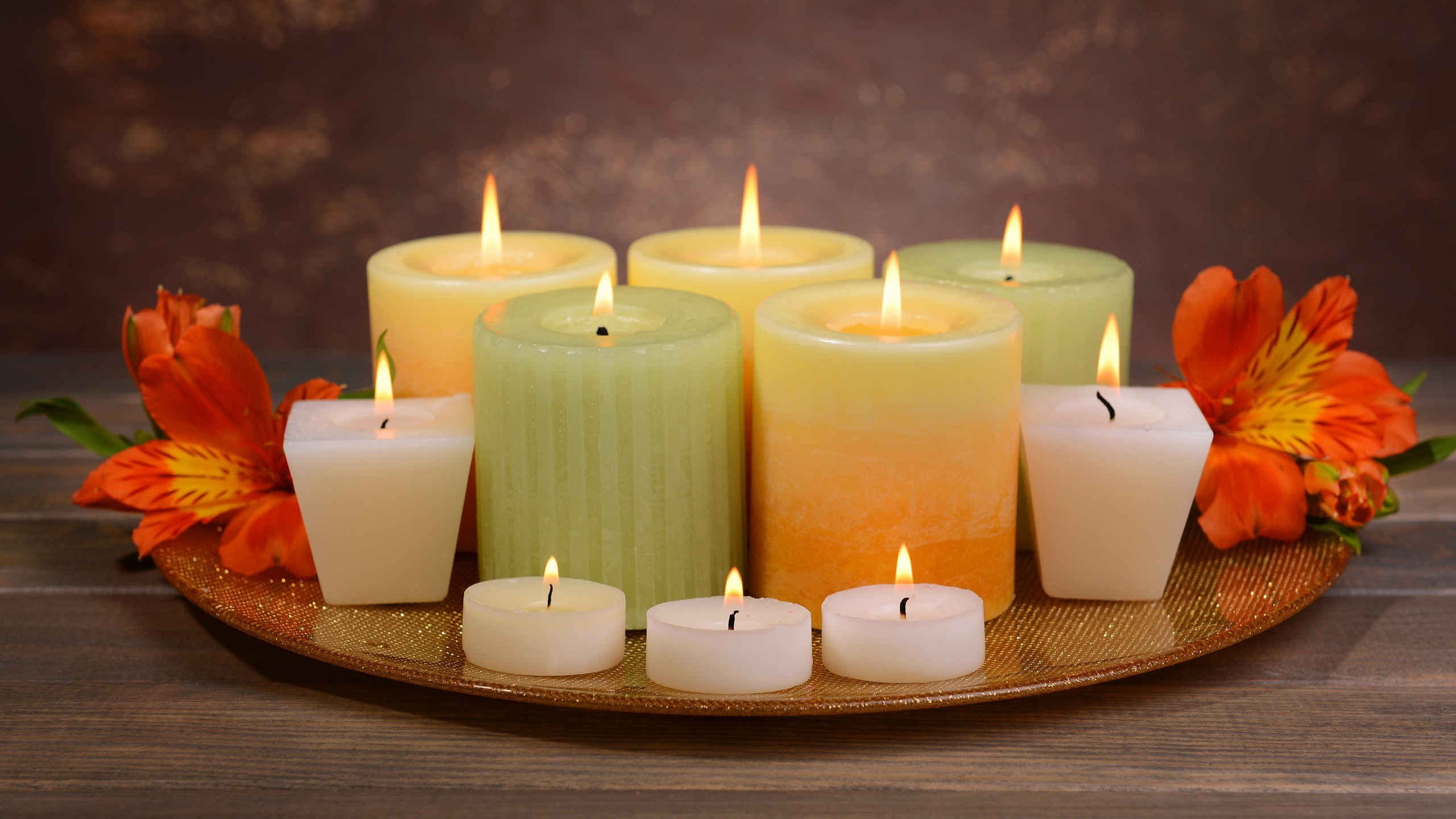 Candle, Candle Wick, Lighting, Flameless Candle, Wax. Wallpaper in 2560x1440 Resolution