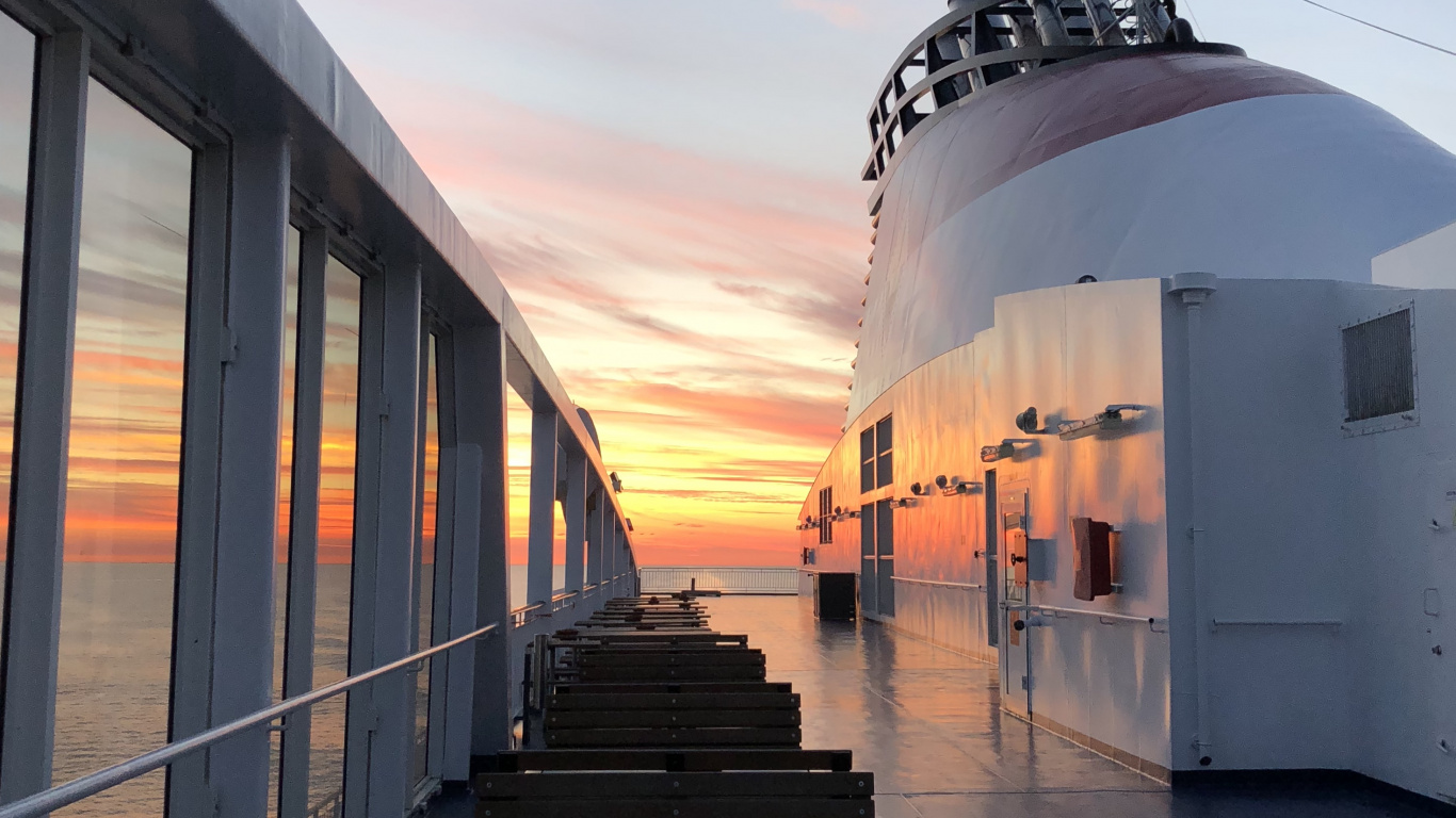 Agua, Atracción Turística, Puesta, la Luz Del Sol, Noche. Wallpaper in 1366x768 Resolution