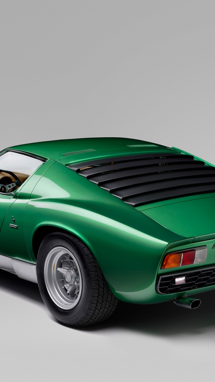Lamborghini P400 Miura, Lamborghini Miura, Lamborghini Aventador SV, Lamborghini, Cars. Wallpaper in 720x1280 Resolution