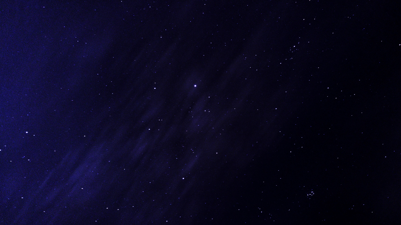 Ciel Étoilé Au-dessus de la Nuit Étoilée. Wallpaper in 1280x720 Resolution