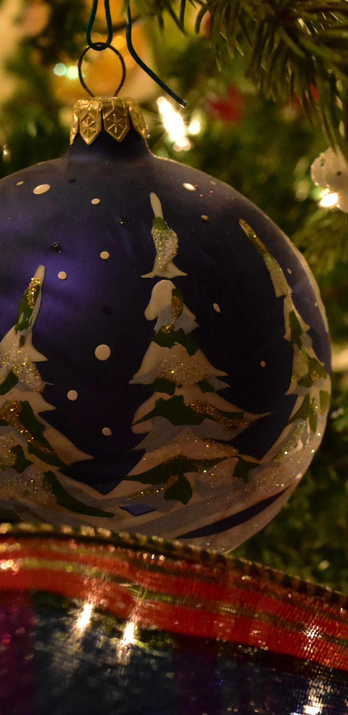 Weihnachten, Neujahr Baum, Weihnachtsbaum, Neujahr, Christmas Ornament. Wallpaper in 1440x2960 Resolution