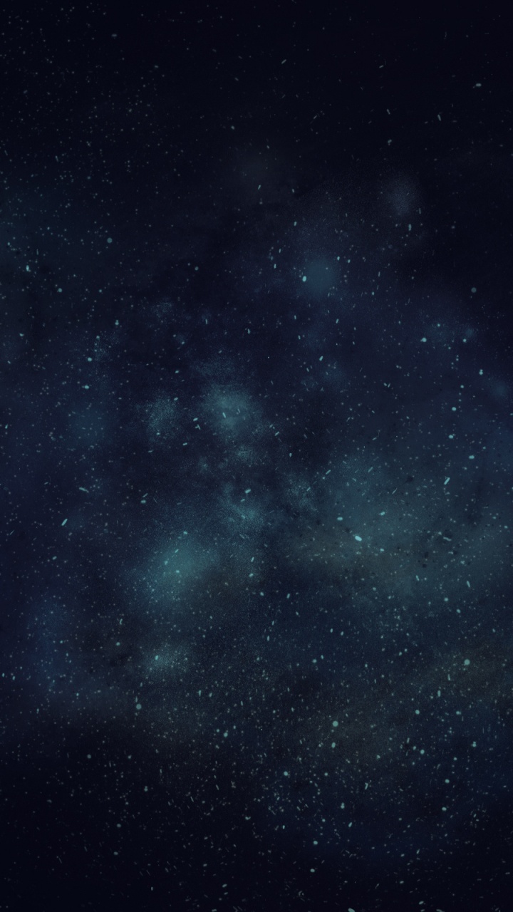 Noche Estrellada Azul y Negra. Wallpaper in 720x1280 Resolution
