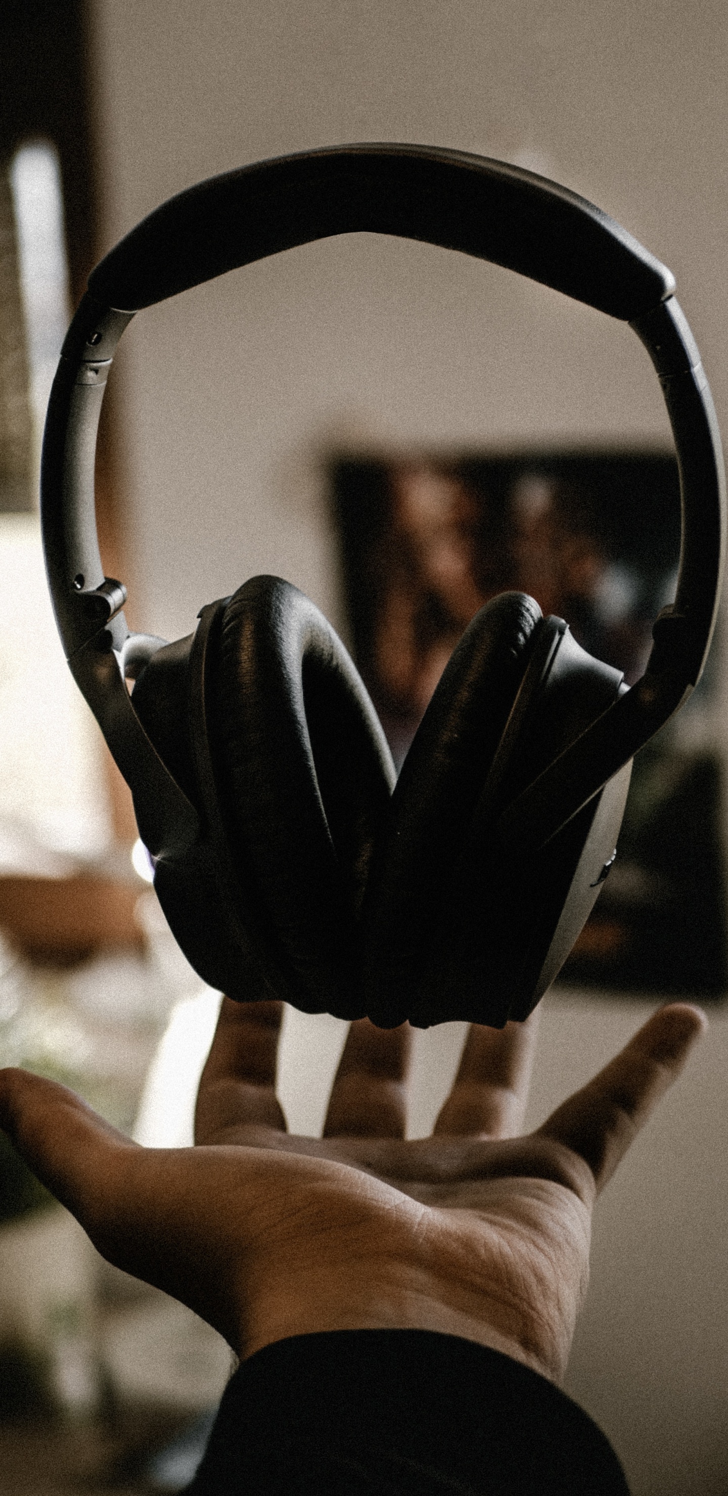 Headphones, Audio Equipment, Hand, Technology, Gadget. Wallpaper in 1440x2960 Resolution