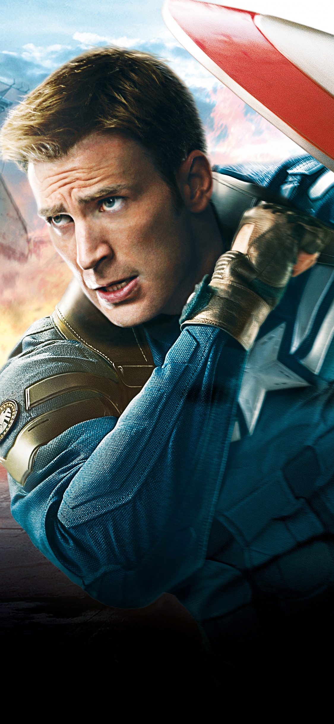 Femme en Chemise Bleue à Manches Longues Tenant Une Planche de Surf Rouge et Blanche. Wallpaper in 1125x2436 Resolution