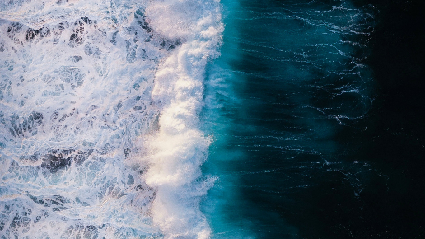 Smartphone, IOS, Eau, Les Ressources en Eau, Blue. Wallpaper in 1366x768 Resolution