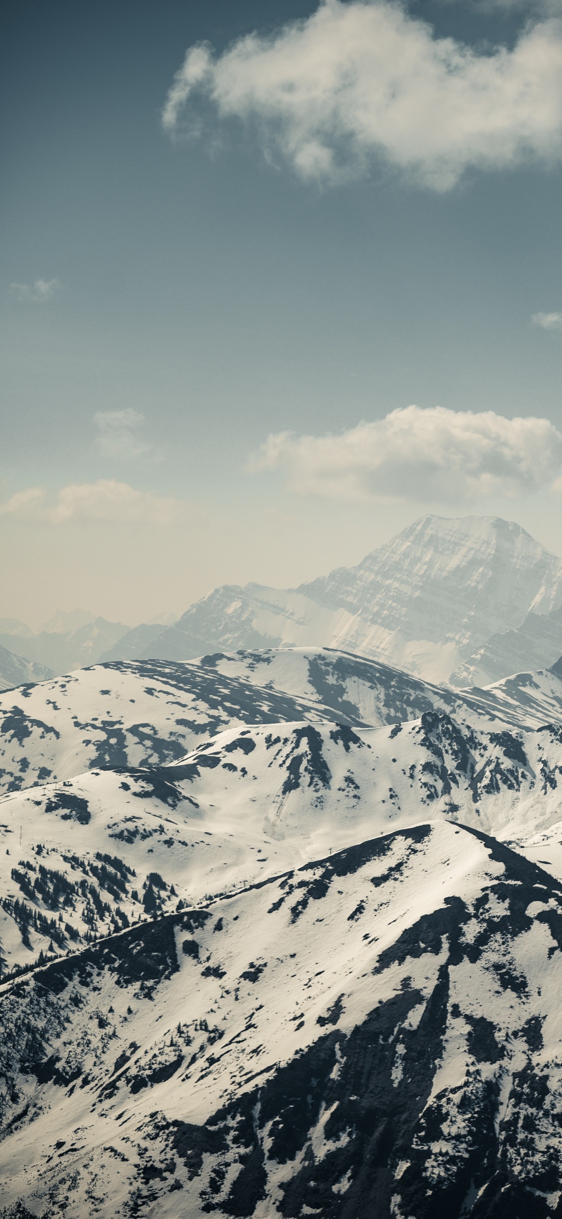 Cloud, Telefon, Zitate Zum Duschen, Frei, Schnee. Wallpaper in 1125x2436 Resolution