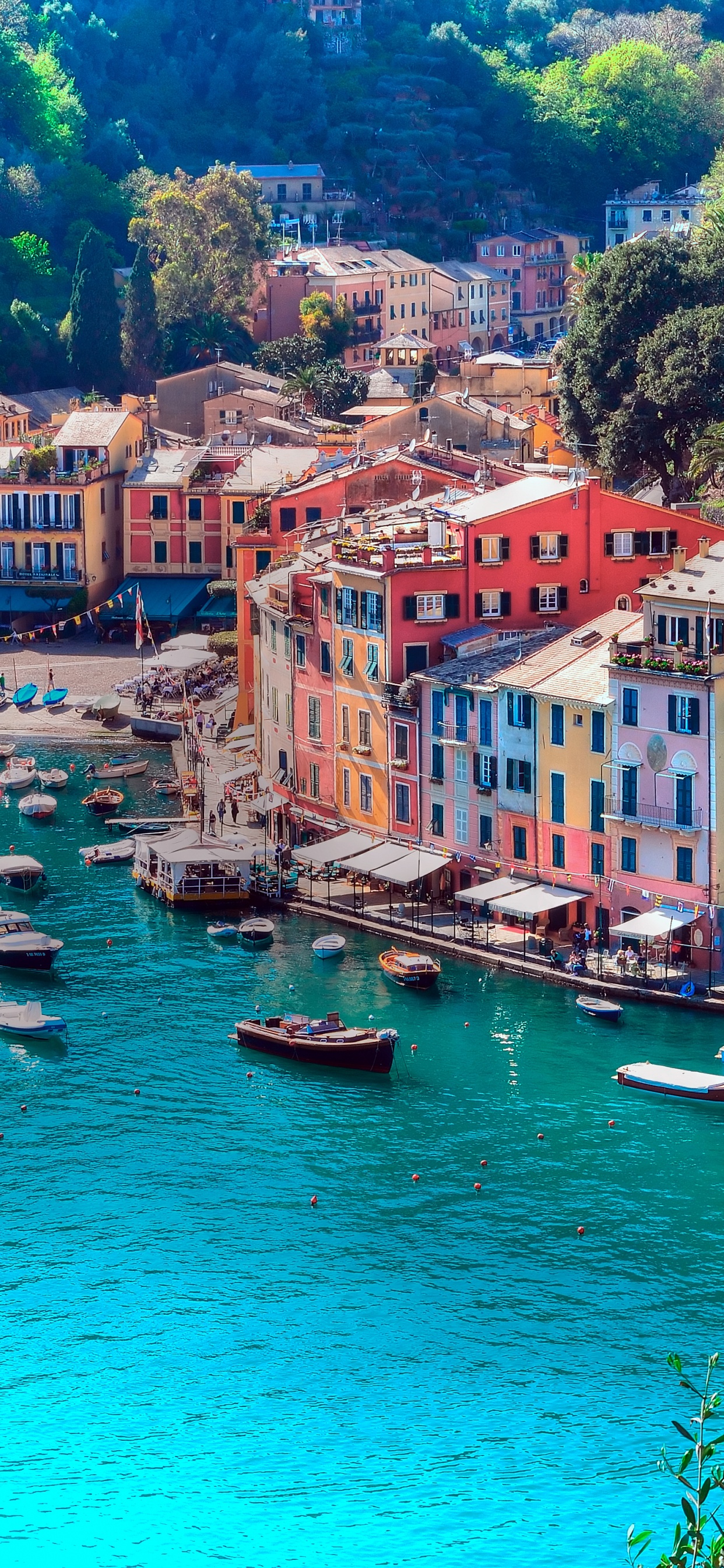 海岸, 旅游业, 海港, 村庄, 旅游景点 壁纸 1242x2688 允许