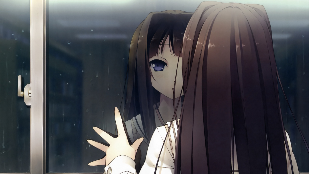 Personaje de Anime Femenino de Pelo Negro. Wallpaper in 1280x720 Resolution