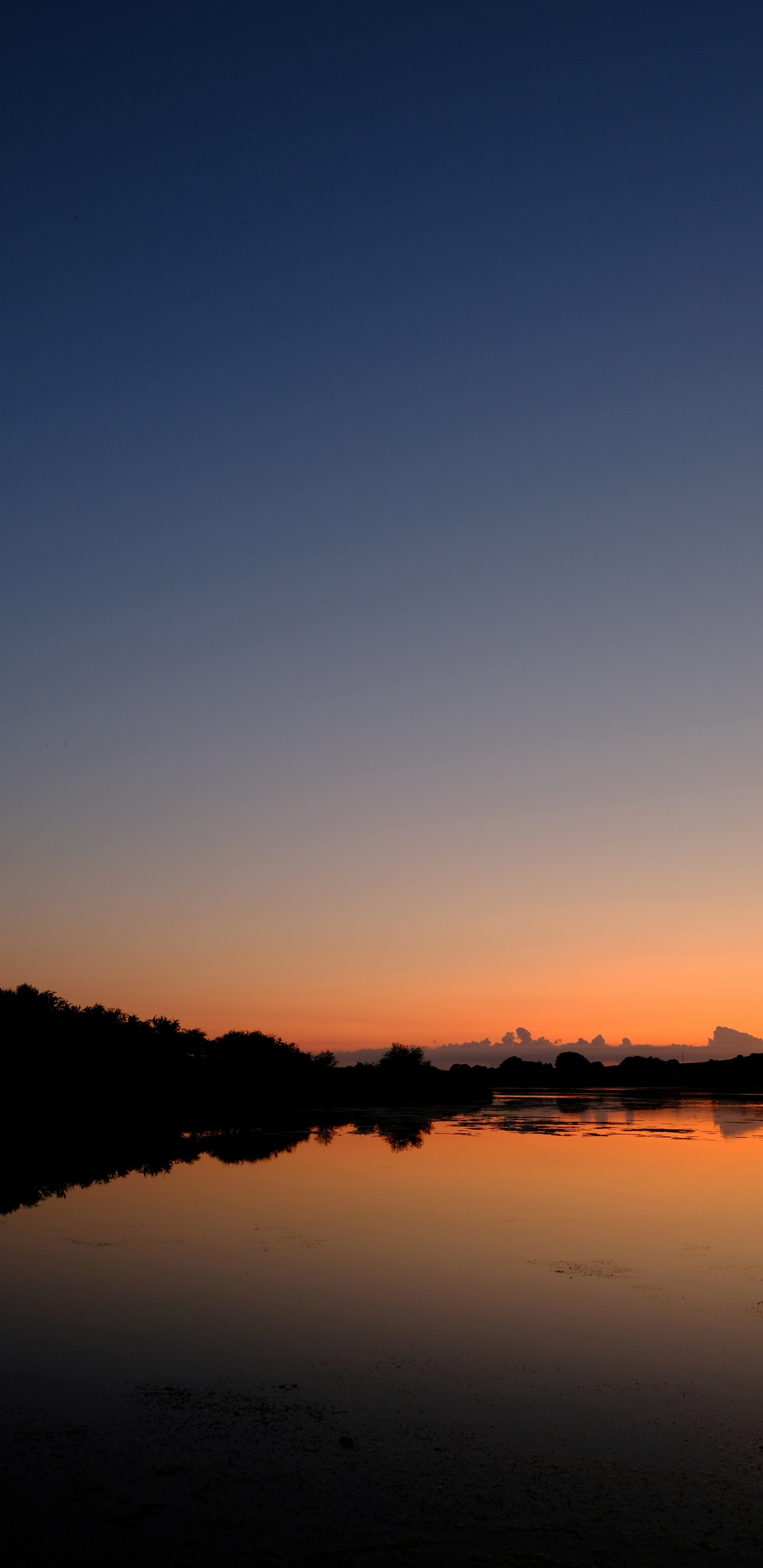 Sonnenuntergang, Horizont, Reflexion, Natur, Wasser. Wallpaper in 1440x2960 Resolution