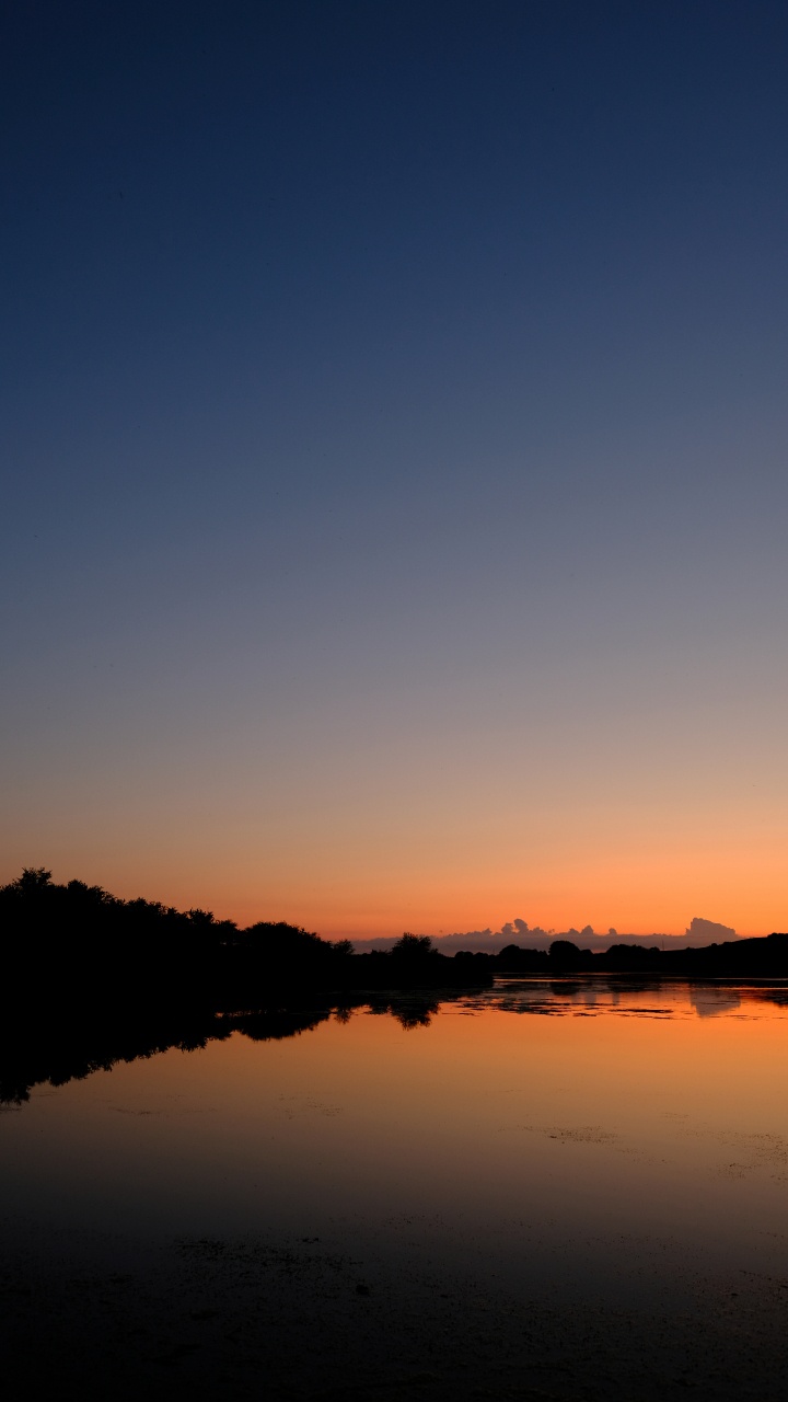 Sonnenuntergang, Horizont, Reflexion, Natur, Wasser. Wallpaper in 720x1280 Resolution