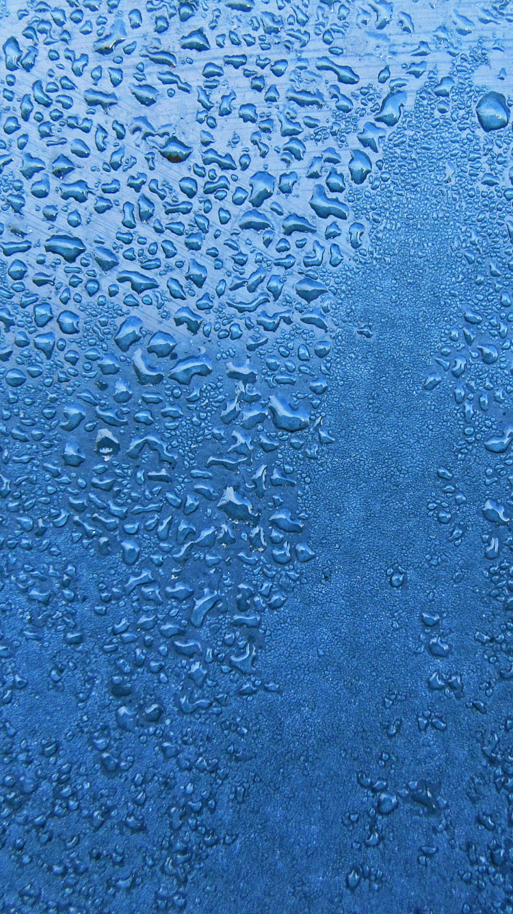 IOS, Apple, Bleu Pacifique, Blue, Eau. Wallpaper in 750x1334 Resolution