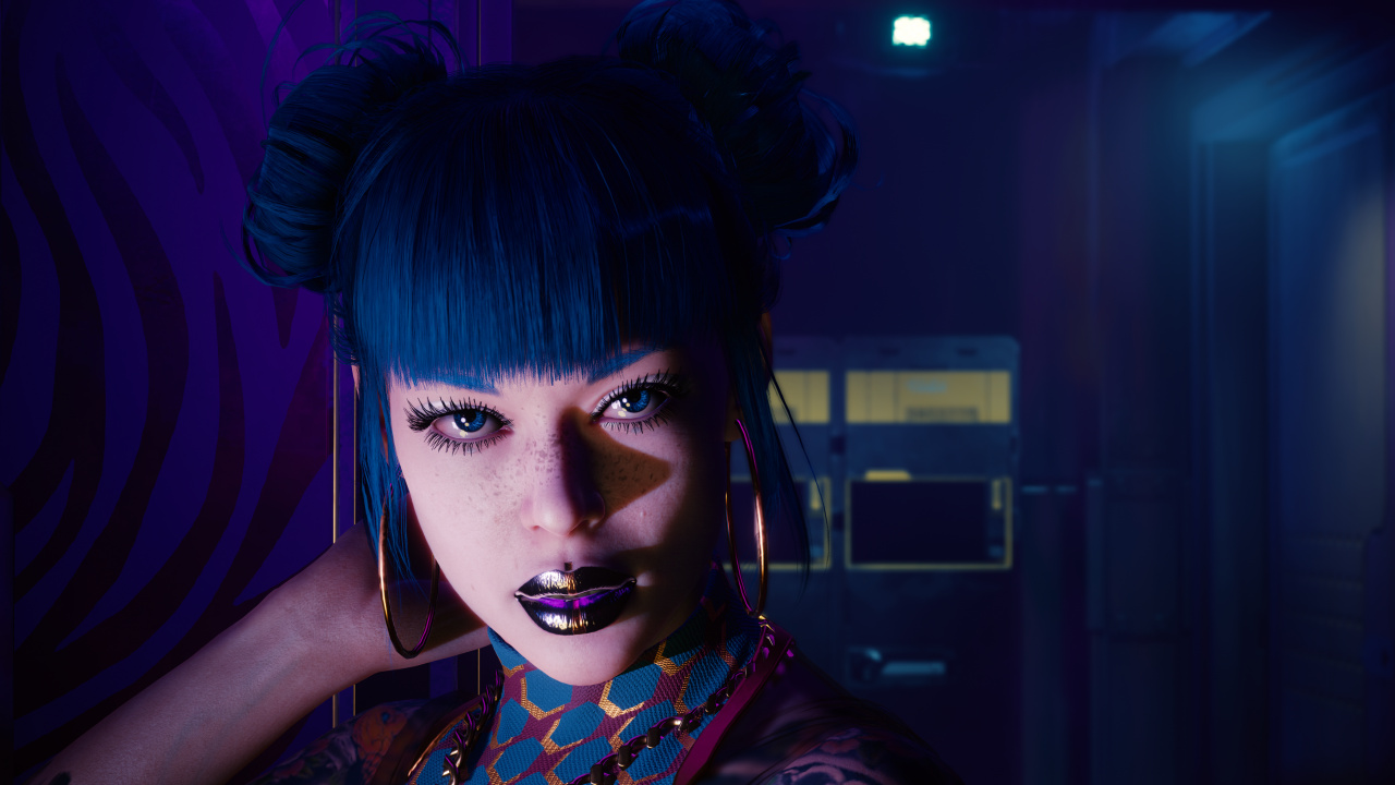 Cyberpunk, Cyberpunk 2077, Cyberpunk 2020, Beauté, Coiffure. Wallpaper in 1280x720 Resolution