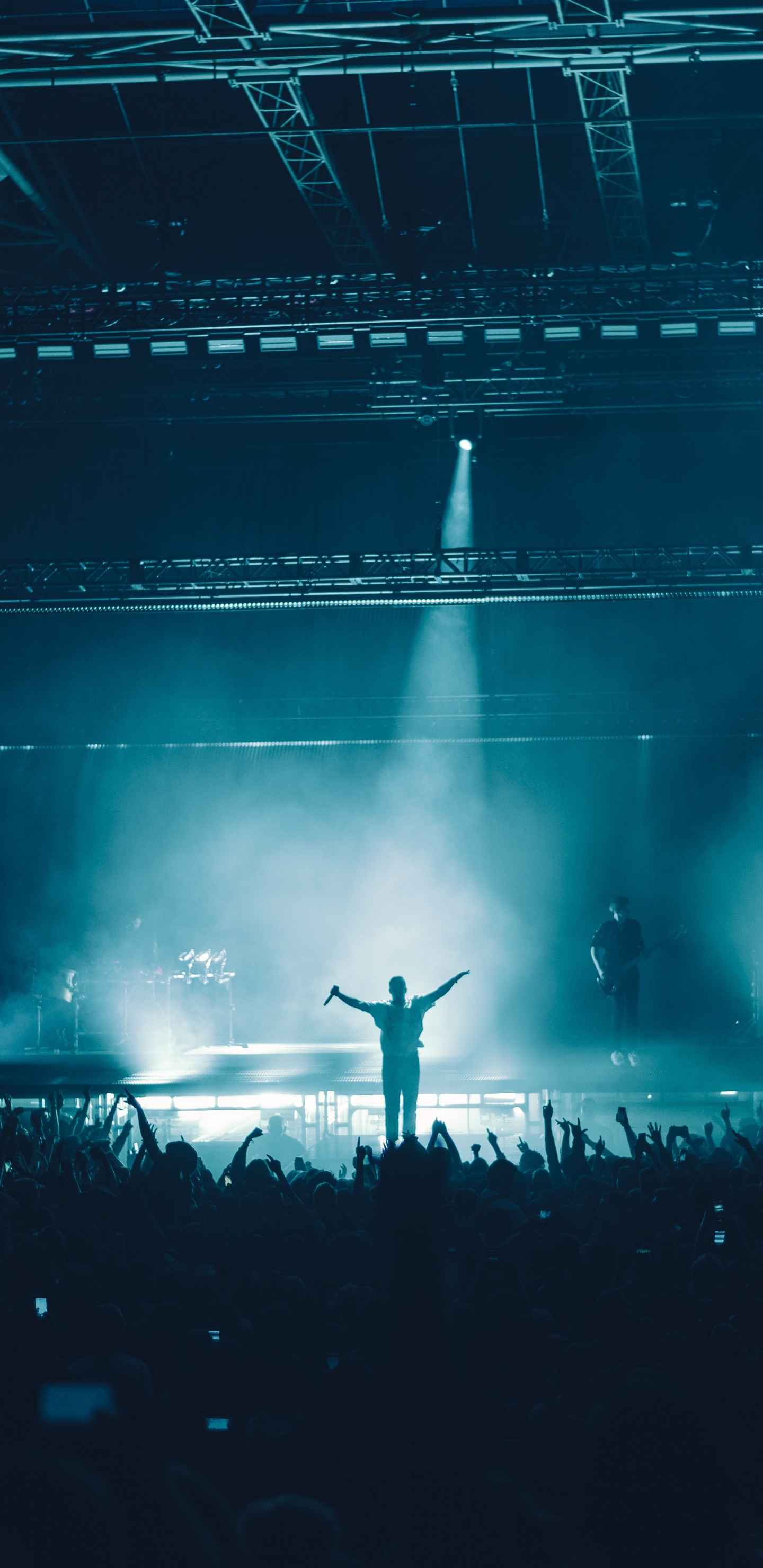 Konzert, Bühne, Rockkonzert, Leistung, Darstellende Kunst. Wallpaper in 1440x2960 Resolution