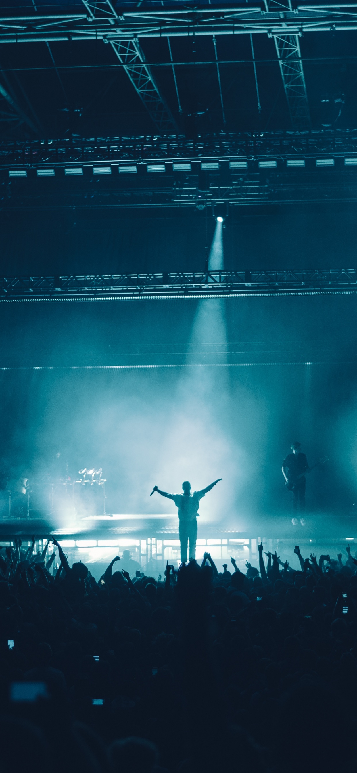 Concierto, Etapa, Concierto de Rock, Rendimiento, Artes Escénicas. Wallpaper in 1242x2688 Resolution