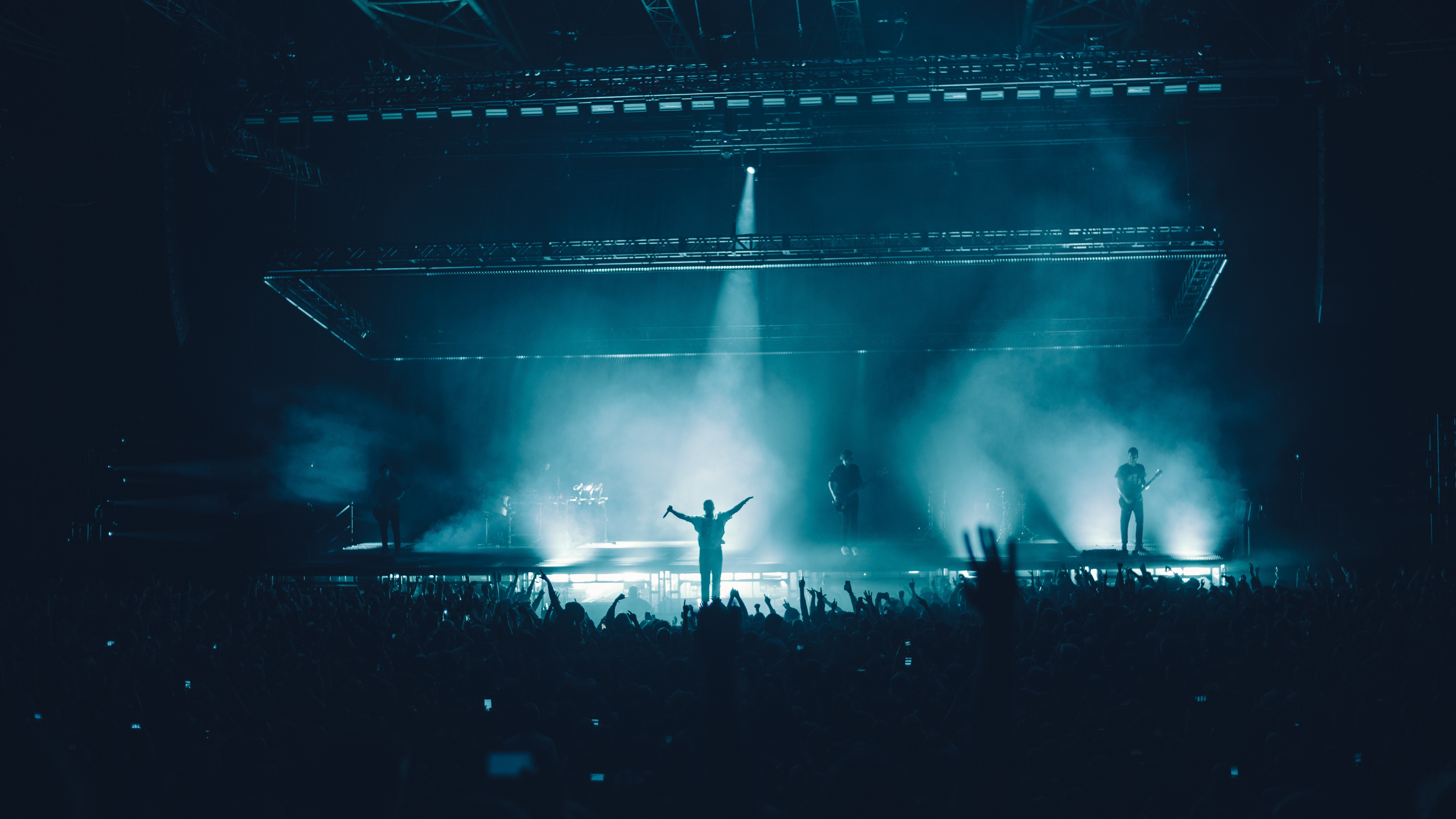 Concierto, Etapa, Concierto de Rock, Rendimiento, Artes Escénicas. Wallpaper in 3840x2160 Resolution