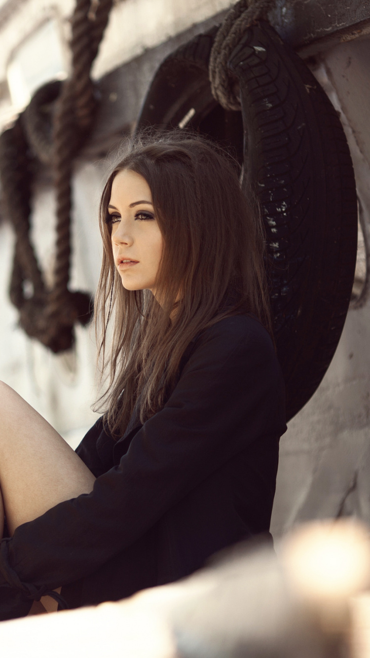 Beauté, Cheveu, White, Noir, Peau. Wallpaper in 750x1334 Resolution