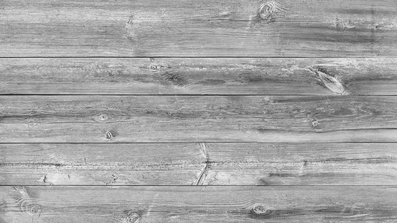 Grayscale Photo of Wooden Surface. Wallpaper in 1366x768 Resolution
